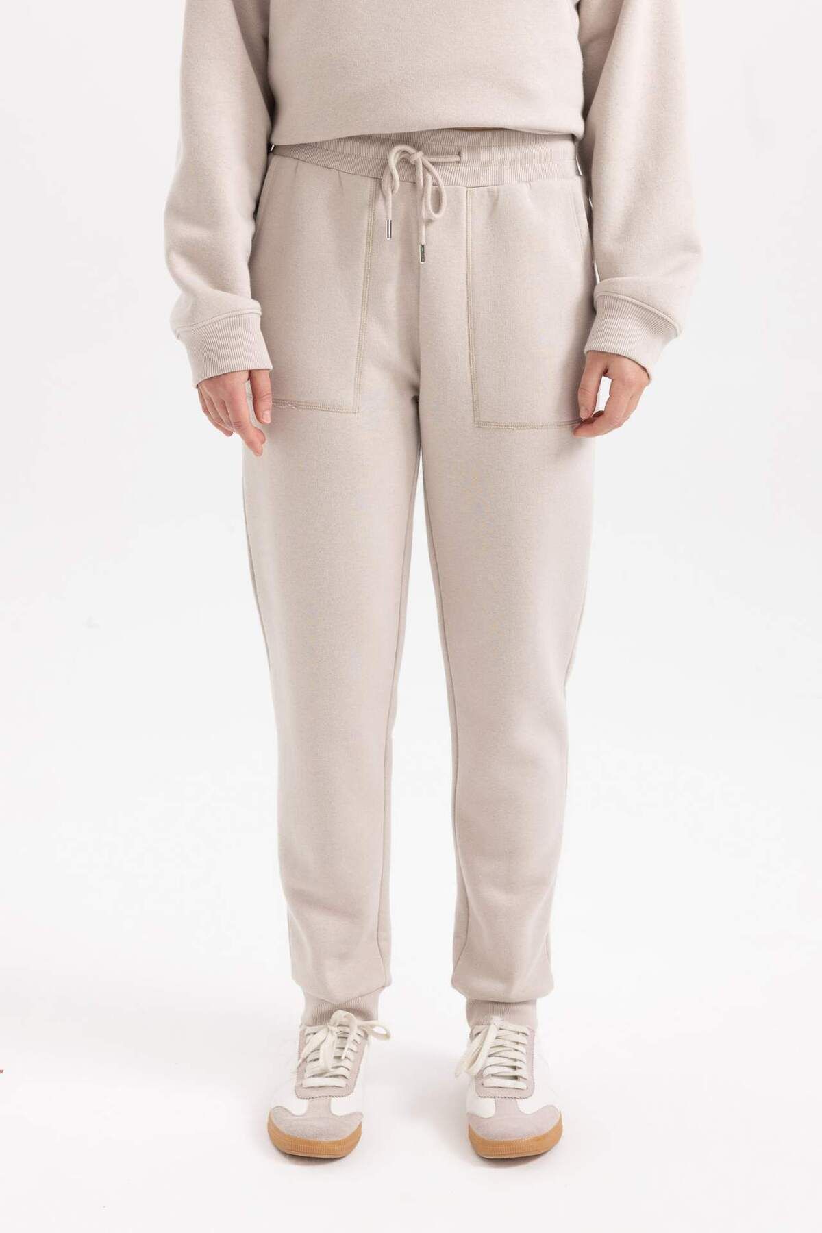 DeFacto-Zimní tepláky Regular Fit Jogger - elastický pas, šněrovací kapsy V2699az23wn 7
