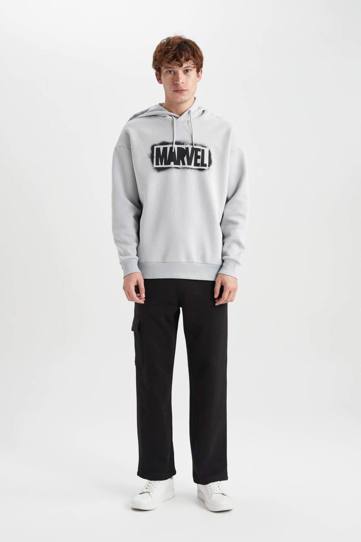 DeFacto-Jogginghose mit normaler Passform, weites, lockeres Bein mit Cargotaschen B1393AX23WN 7