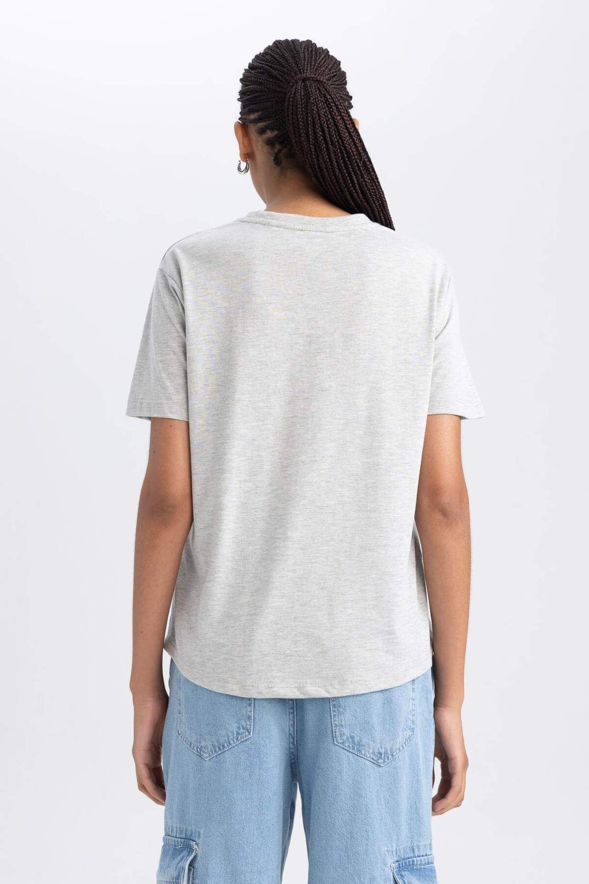 DeFacto-Tričko Regular Fit s krátkým rukávem B0642AXNS 7