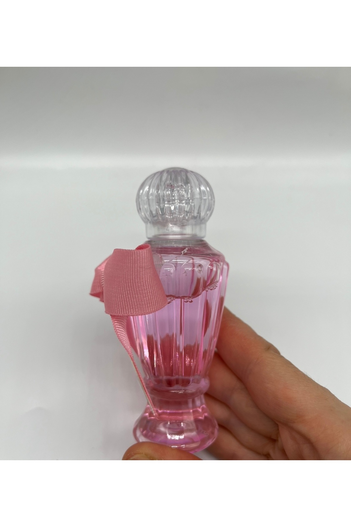 MayaArtDesign Pembe Renkli Limon Kolonyası Ve Kurdele Mika Vazo Şişe 50cc (25 ADET) Kız Bebek Hediyelik fotoğrafı 2 (önizleme)