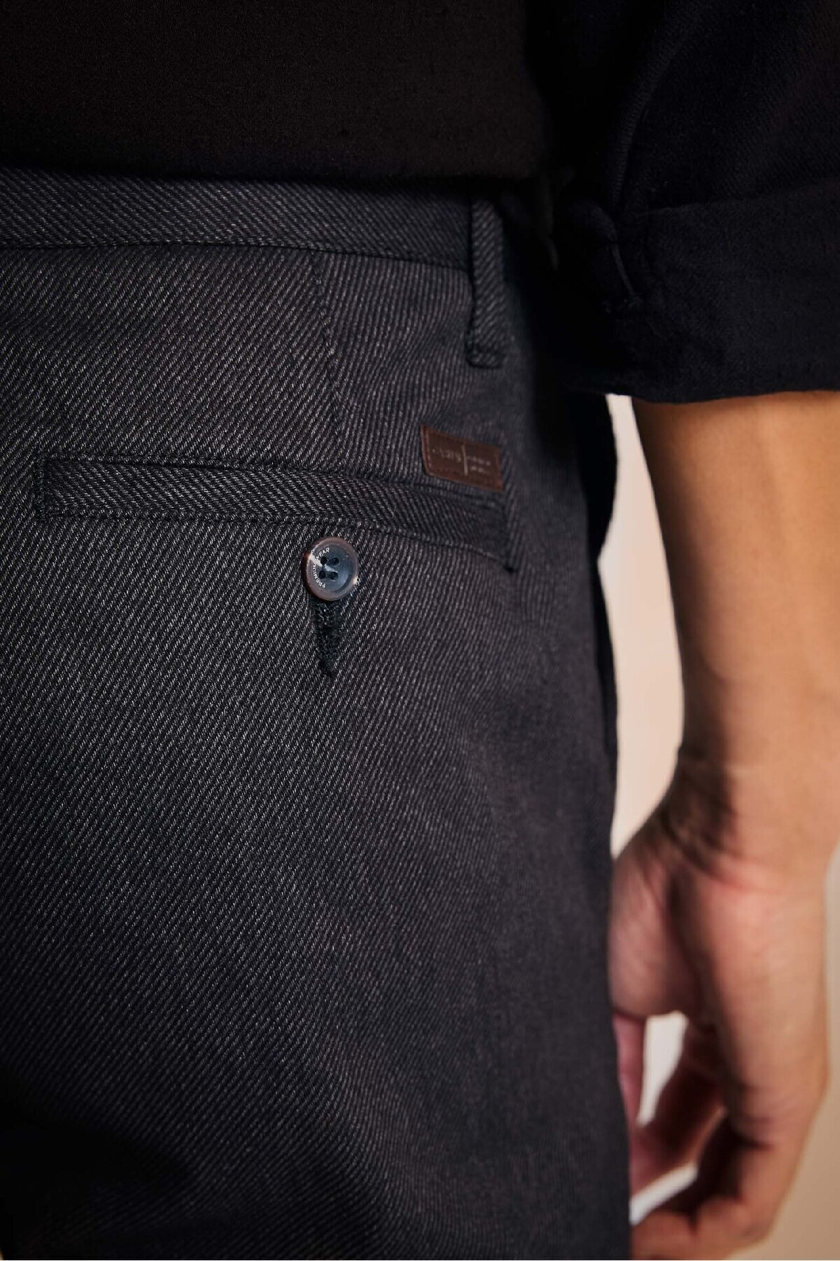 DeFacto-Regular Fit Chino Trousers R4902Az21Wn 6