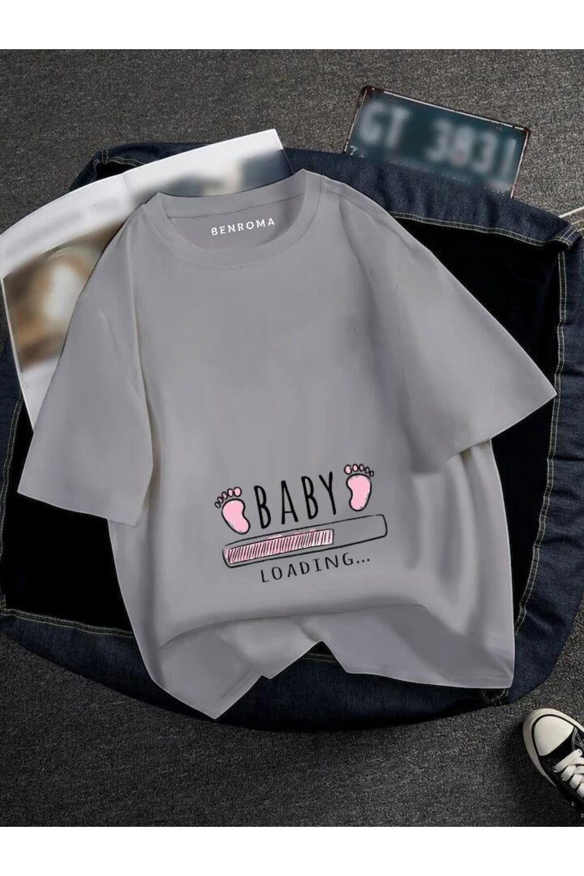 DM DOLCE MORE TRUDNIČKA RUŽIČASTA MAJICA SA TISKOM