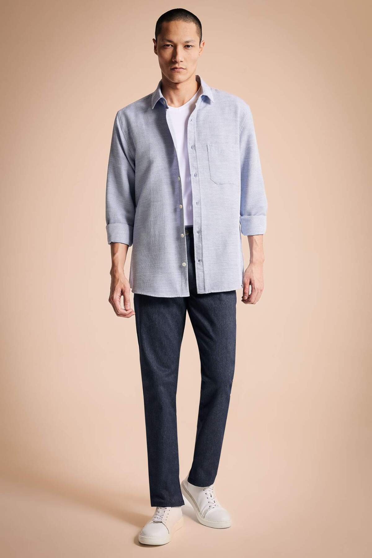 DeFacto-Брюки Regular Fit Chino R4902AZ20WN 1