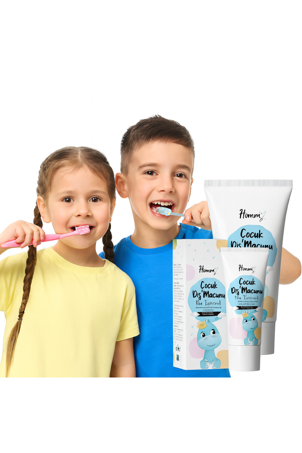 DenEs Life DenEs LifeHomm Bitkisel Homm Lıfe Çocuk Diş Macunu Çilek Aromal