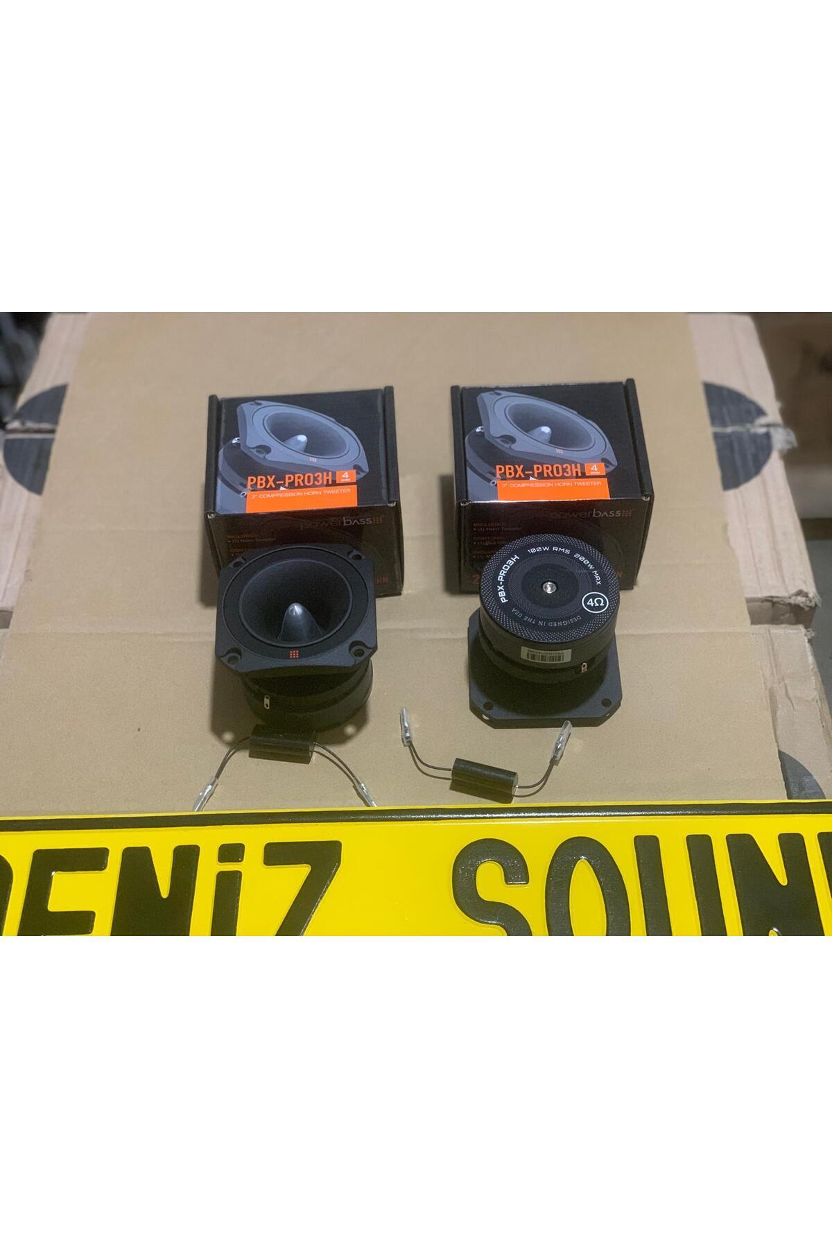 Deniz Sound Garage PBX-PRO3H | Powerbass PBX Serisi 7,6 cm Horn
