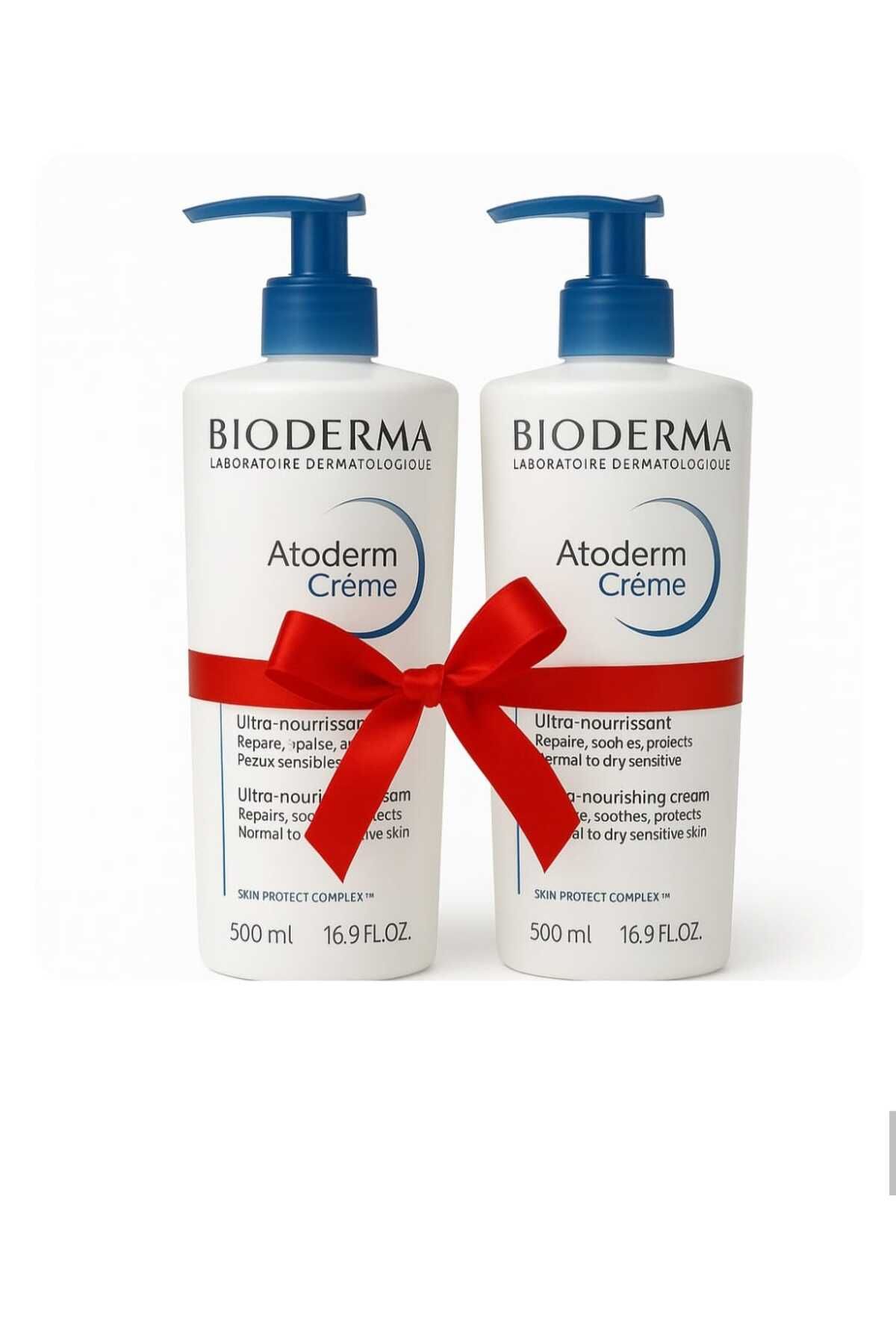 Bioderma كريم مرطب من بيوديرما، عبوة من قطعتين
