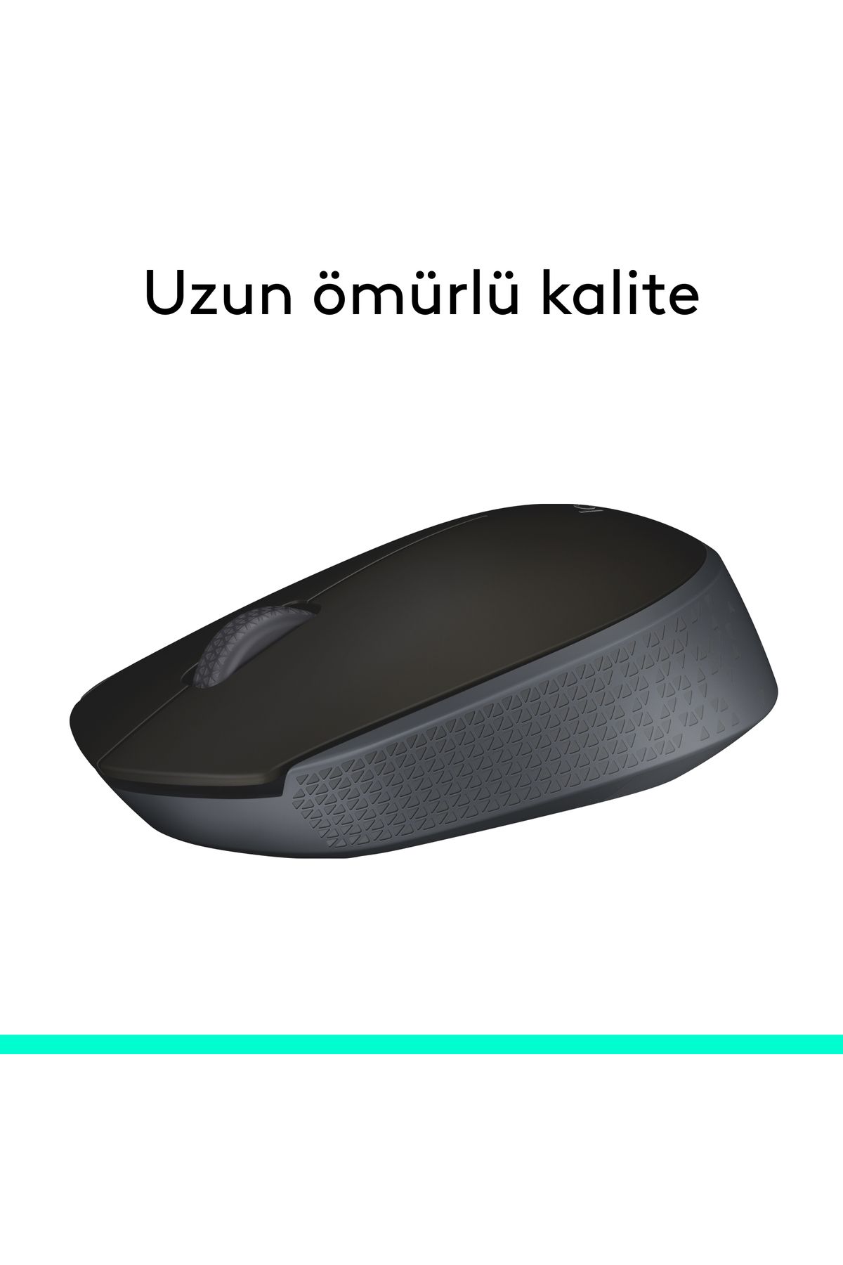 logitech-ماوس لاسلكي مدمج M171 مع جهاز استقبال USB - أسود 910- 004424 5