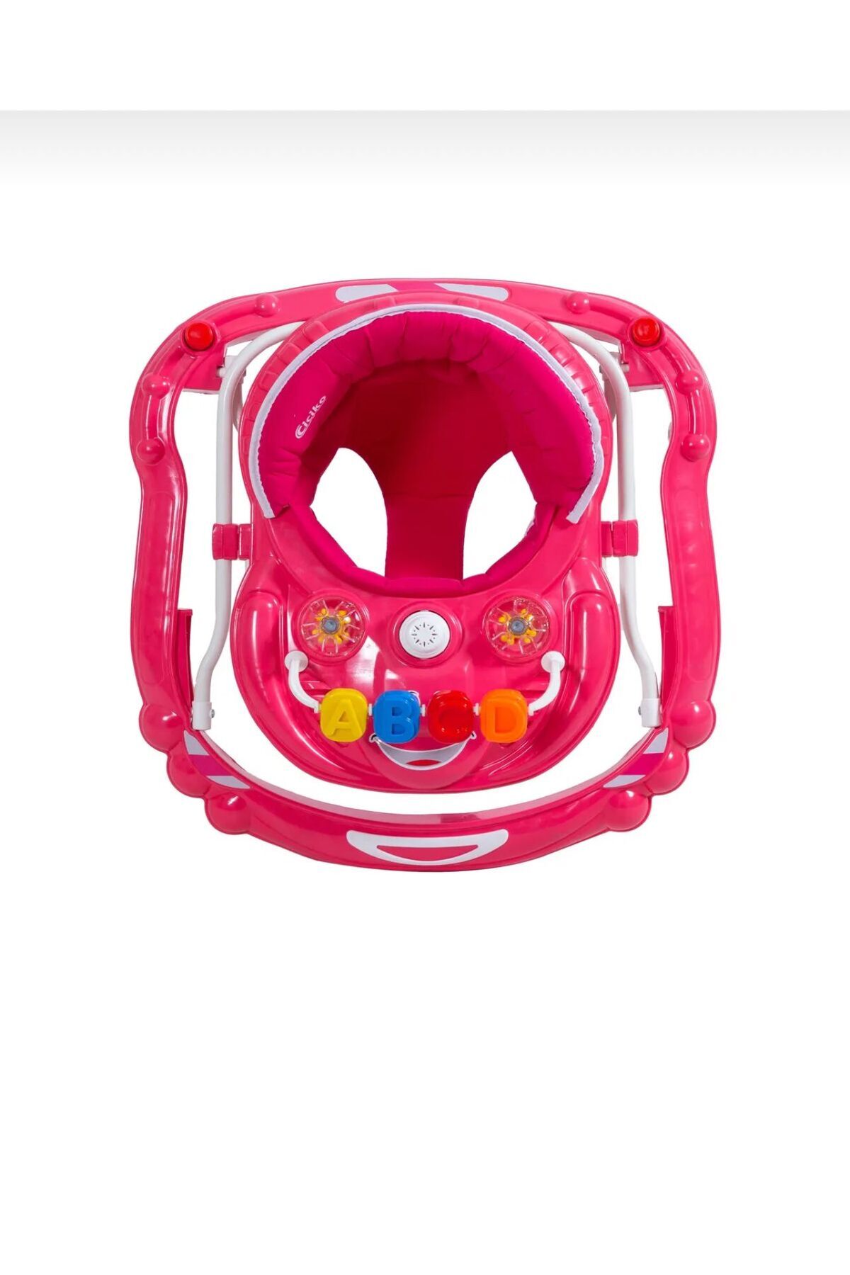 YOGNETIC BabyStep Pro Oyuncaklı Yürüteç | Öğretici ve Eğitici | Stoplu Pembe Yürüteç fotoğrafı 2 (önizleme)