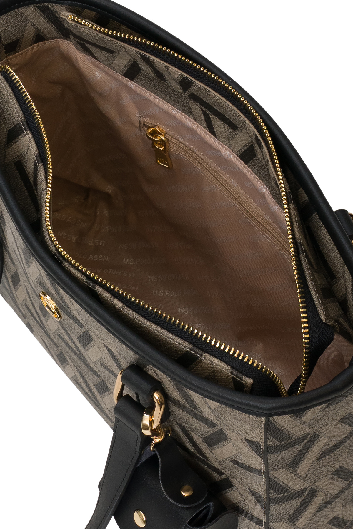 کیف رودوشی زنانه طرح دار | یو اس پولو U.S. Polo Assn. US25504 - تصویر 6