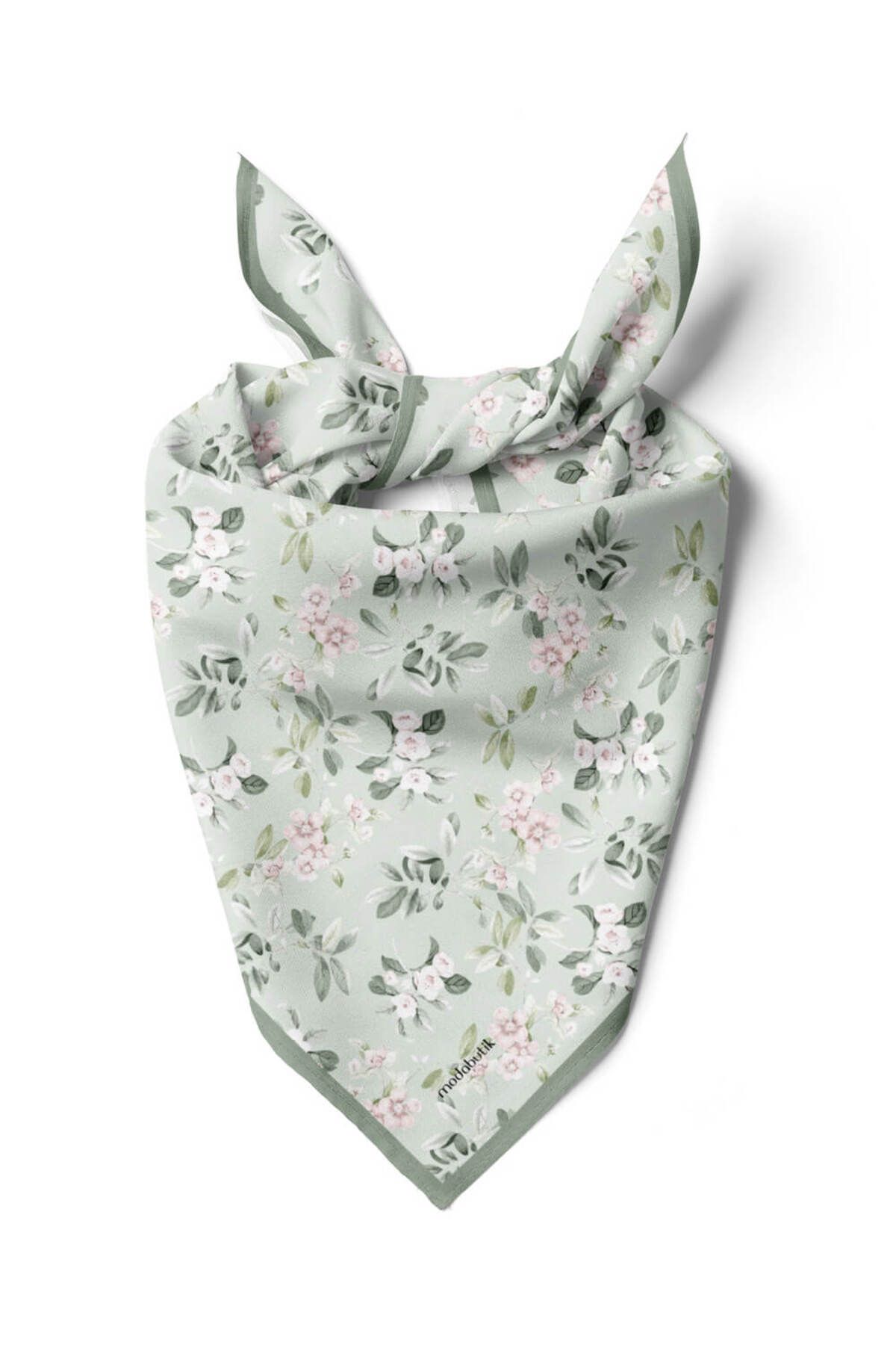 Modabutik-Floral Pattern Bandana 1