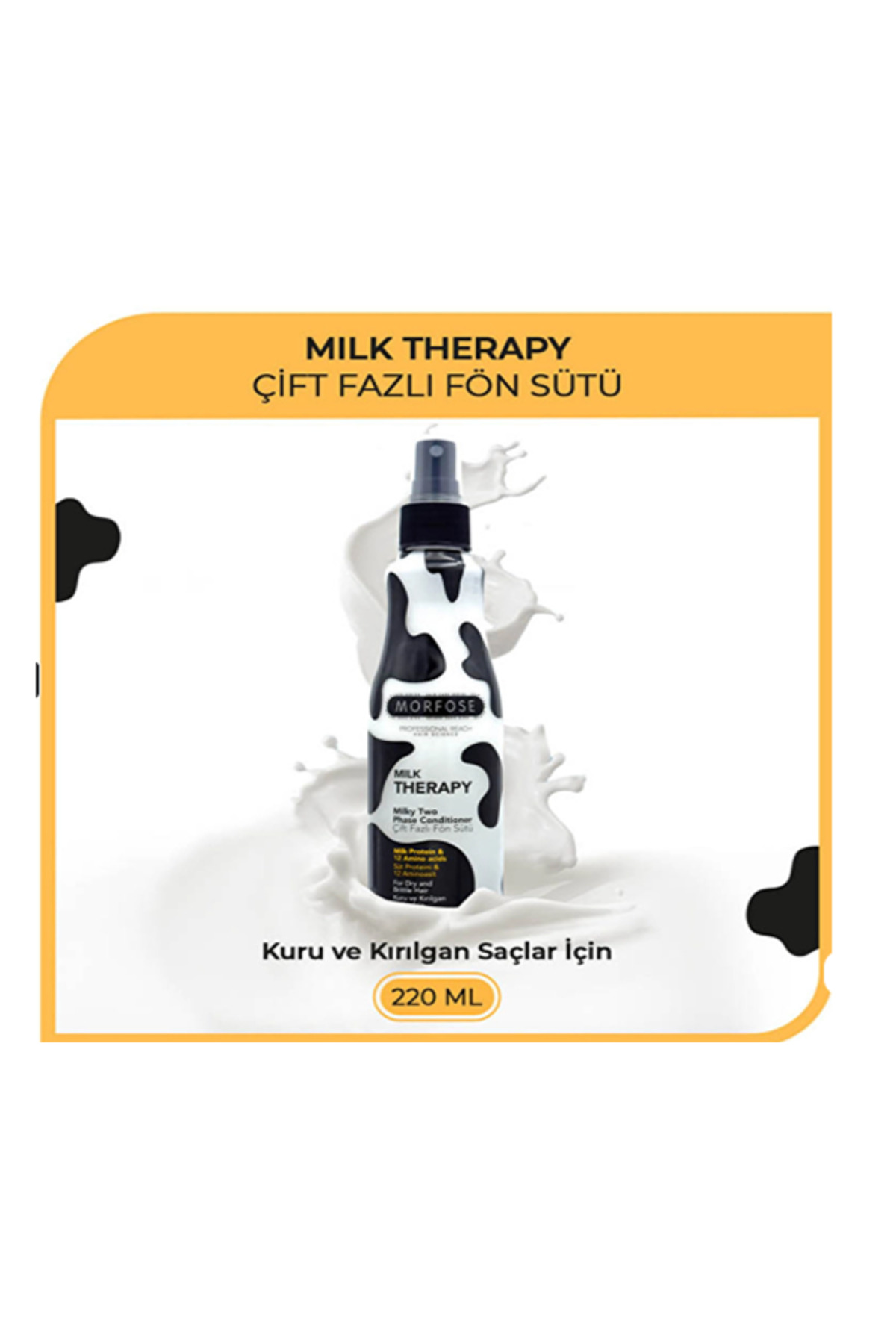 Milk Therapy Çift Fazlı Fön Sütü 220 ml — 1272 — تصویر 2 از 3
