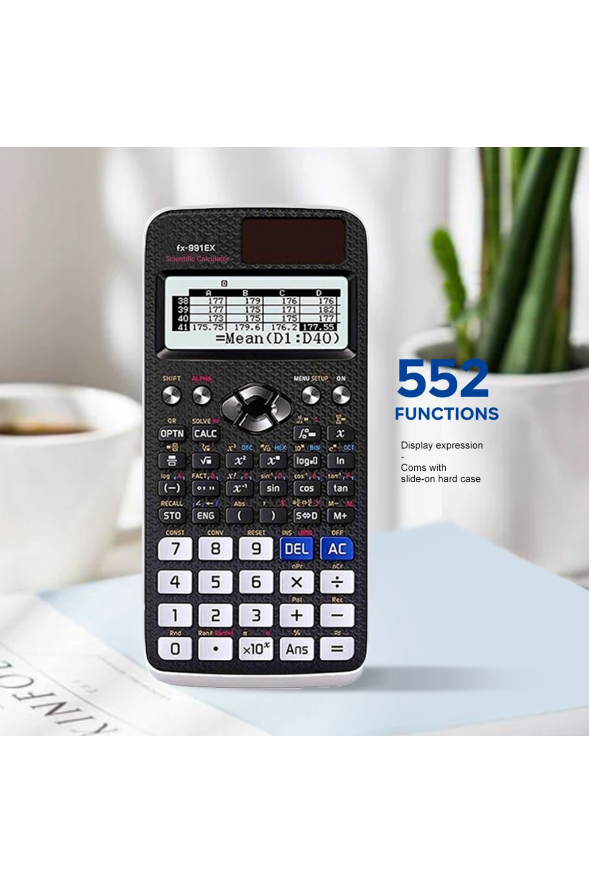 Choice-1PCS FX-991ES Multifunctional science function calculator-552function Specially designed for student 2