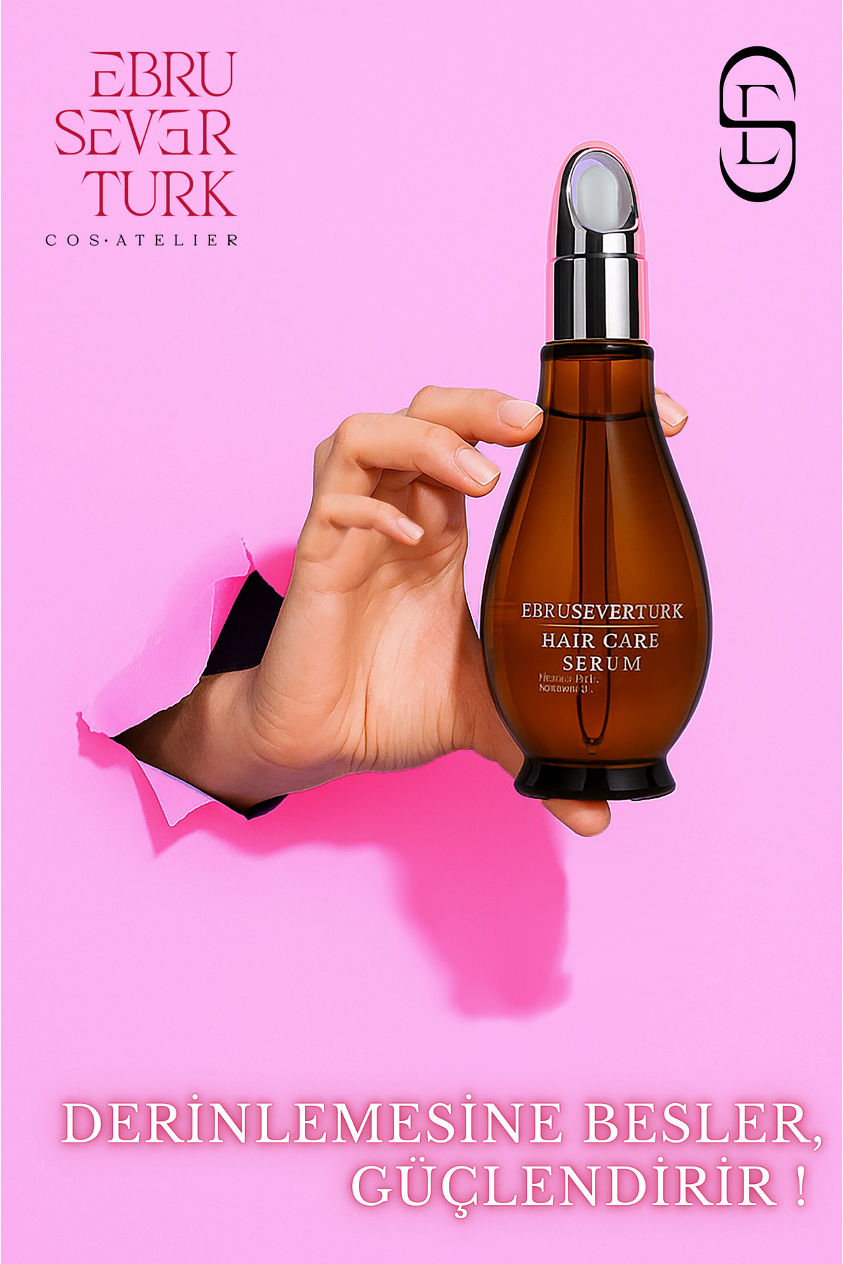 Besleyici ve Onarıcı Hair Care Saç Serumu 16 Çeşit Bitkisel Yağdan Oluşan Hair Çare — EbruSaç — تصویر 3 از 5