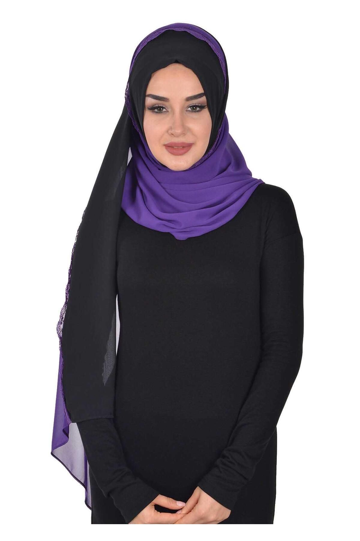 Ayşe Tasarım-Practical Chiffon Shawl,Ps-23 2