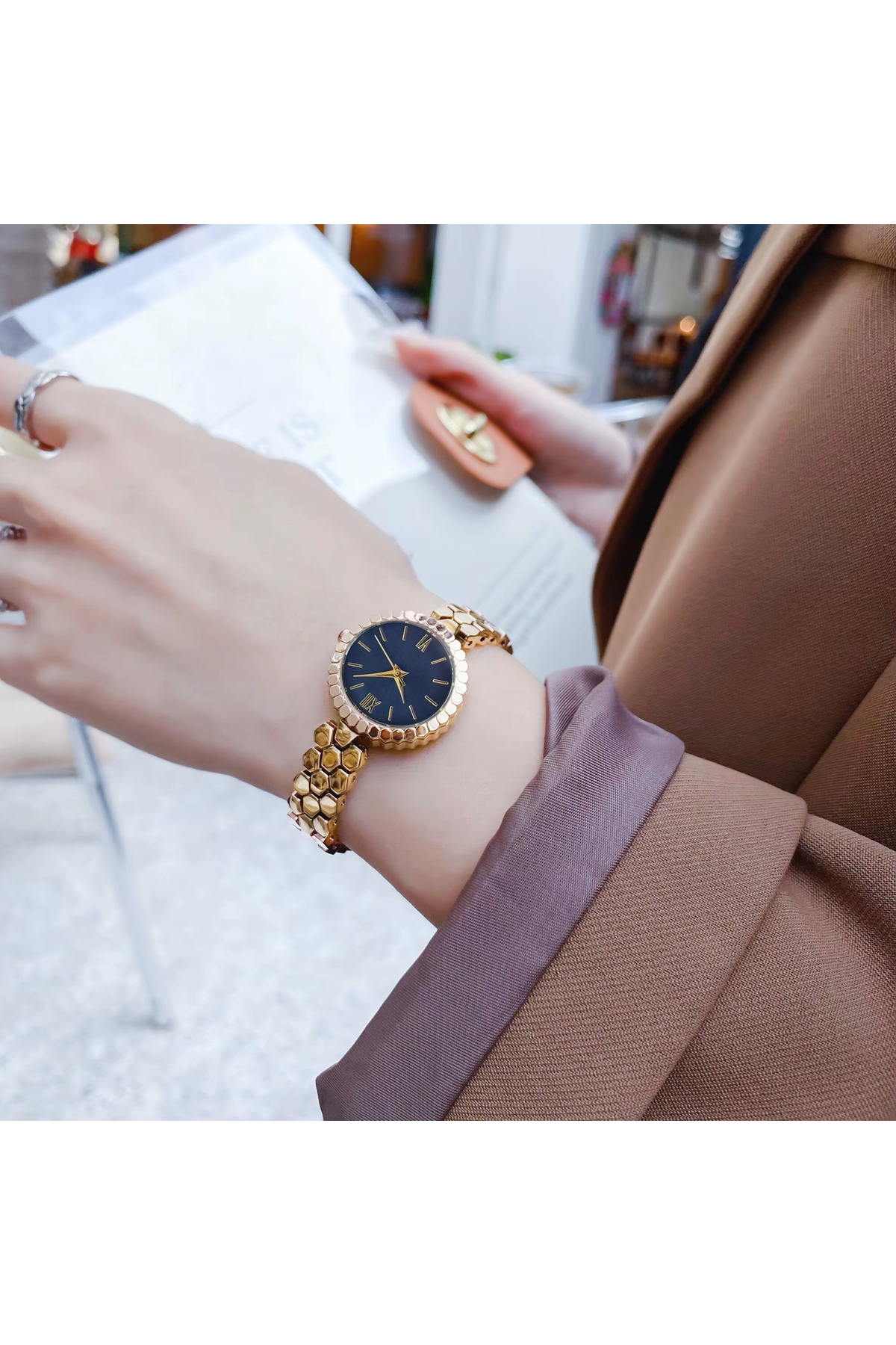Tulpar Özel Seri Retro Style Premium Kadın Kol Saati görsel 6