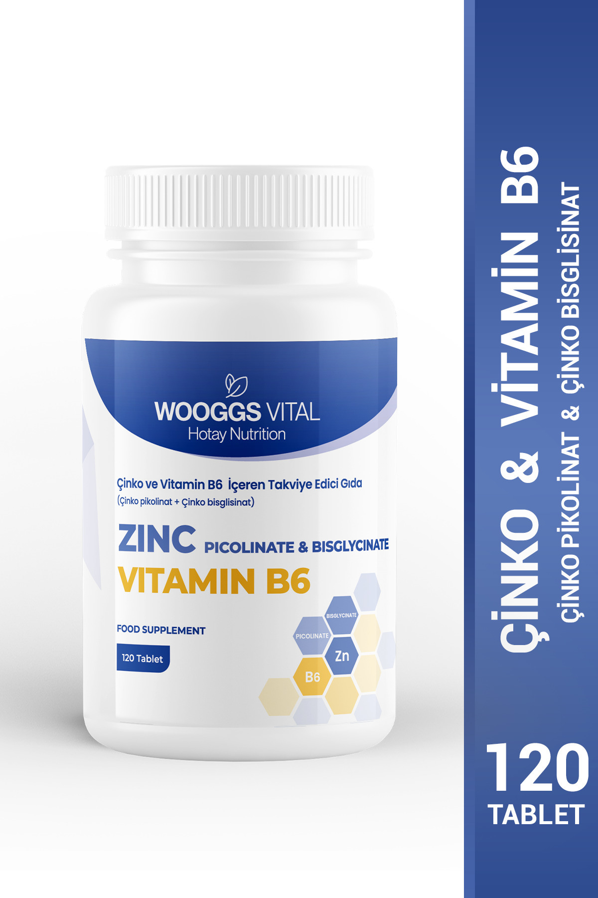 Hotay Nutrition Wooggs Vital Çinko Ve Vitamin B6 Içeren Takviye Edici ...