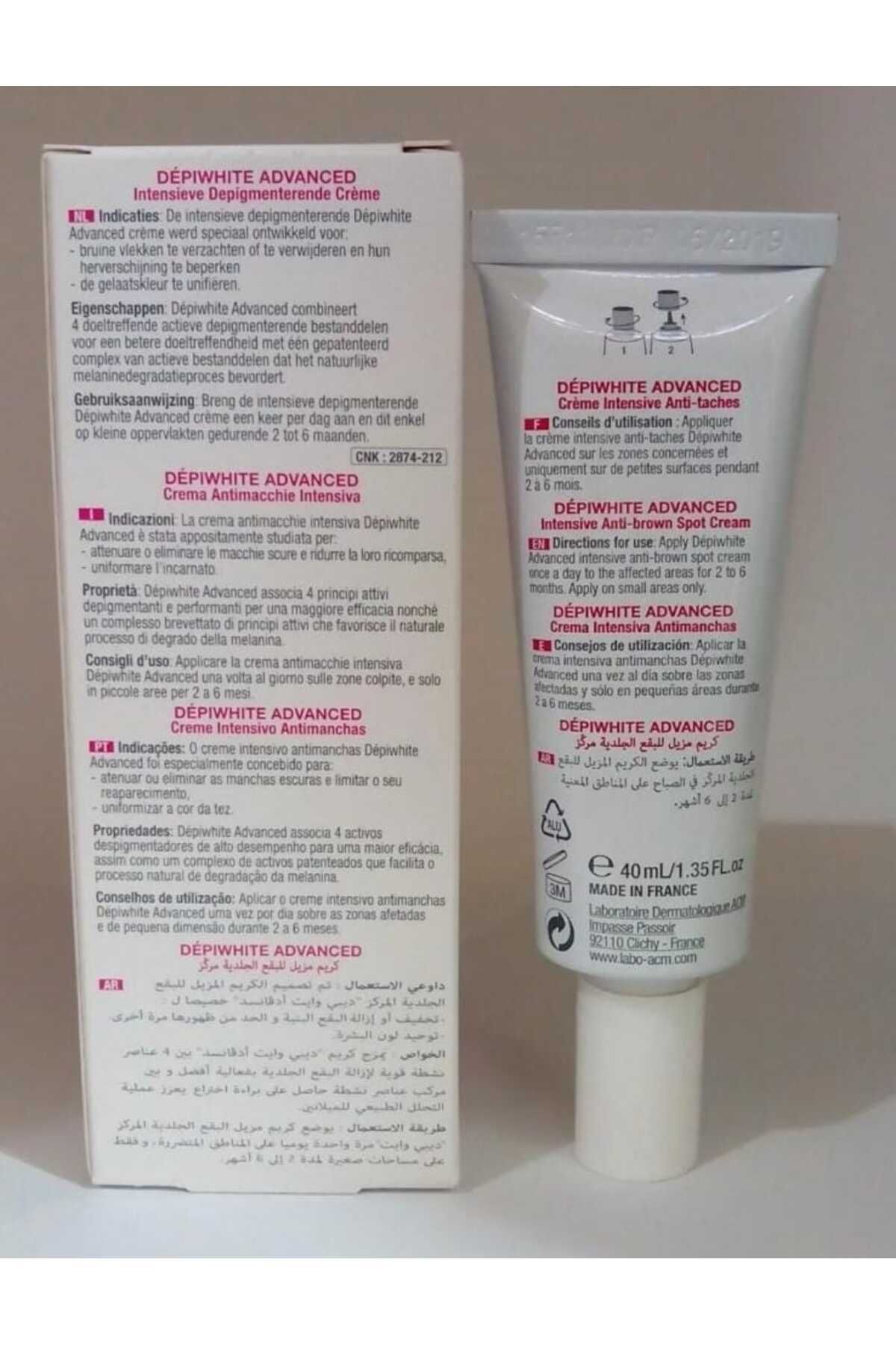 ACM-ACM Depiwhite Advanced Anti-Brown Spot Brightening Cream, Evens Skin Tone - 40ml 2