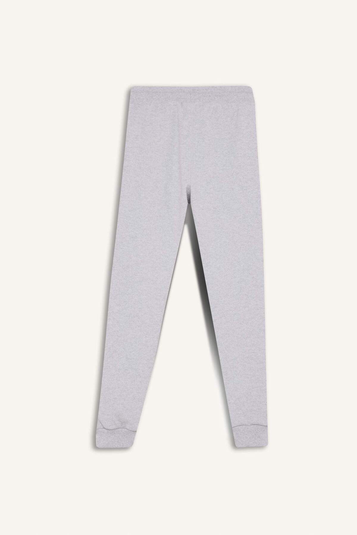 DeFacto-Boy's Jogger School Sweatpants with Elastic Waist and Pockets C7635A825Wn 3
