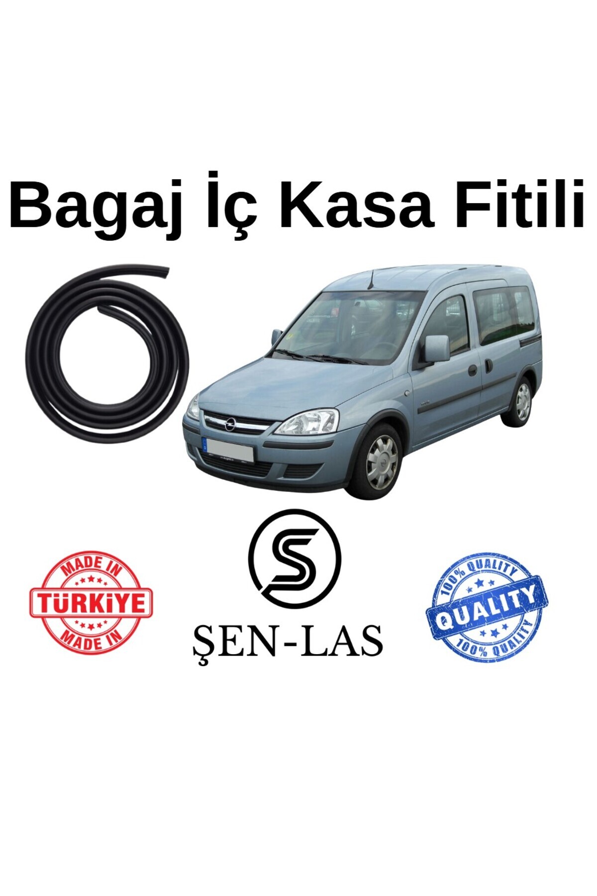 Şen-las Kauçuk Market Opel Combo C (2001-2011) Şen-Las Bagaj Fitili ŞL8105