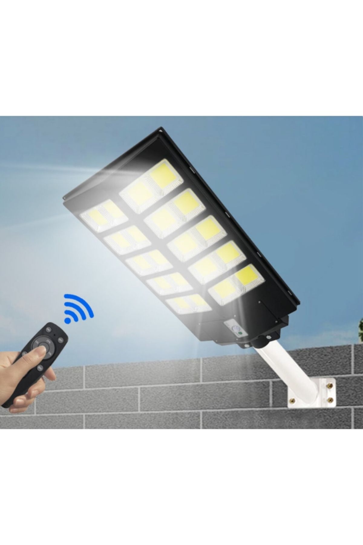 AT Performance-Solar LED Street Light, Light and Motion Sensor, 1000W, Mounting Arm 6
