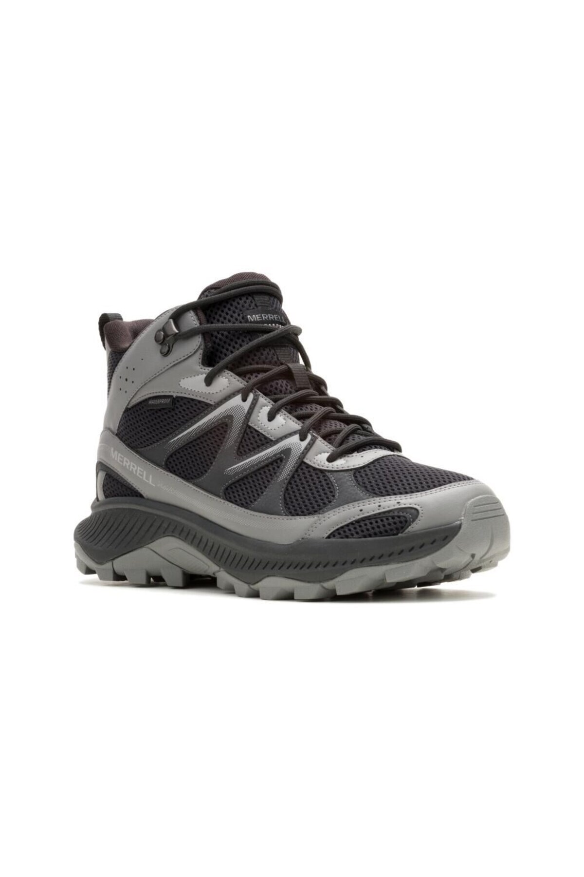 Merrell-Tempo Exp Mid Wp Black/charcoal Γυναικείες μαύρες/μπότες κάρβουνο J038724 1
