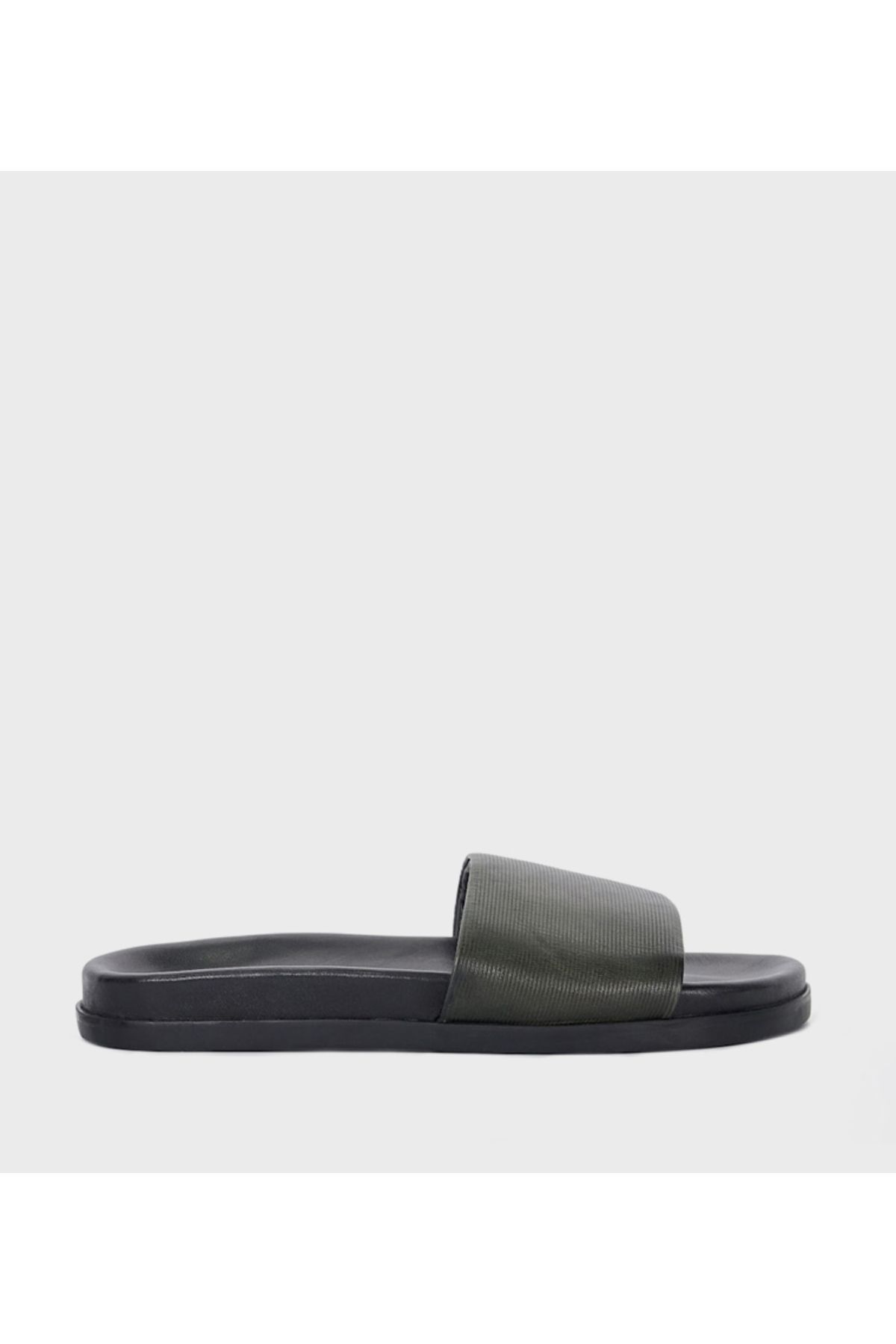 Dune London-MEN'S-LINEAR EMBOSS SLIDE 3
