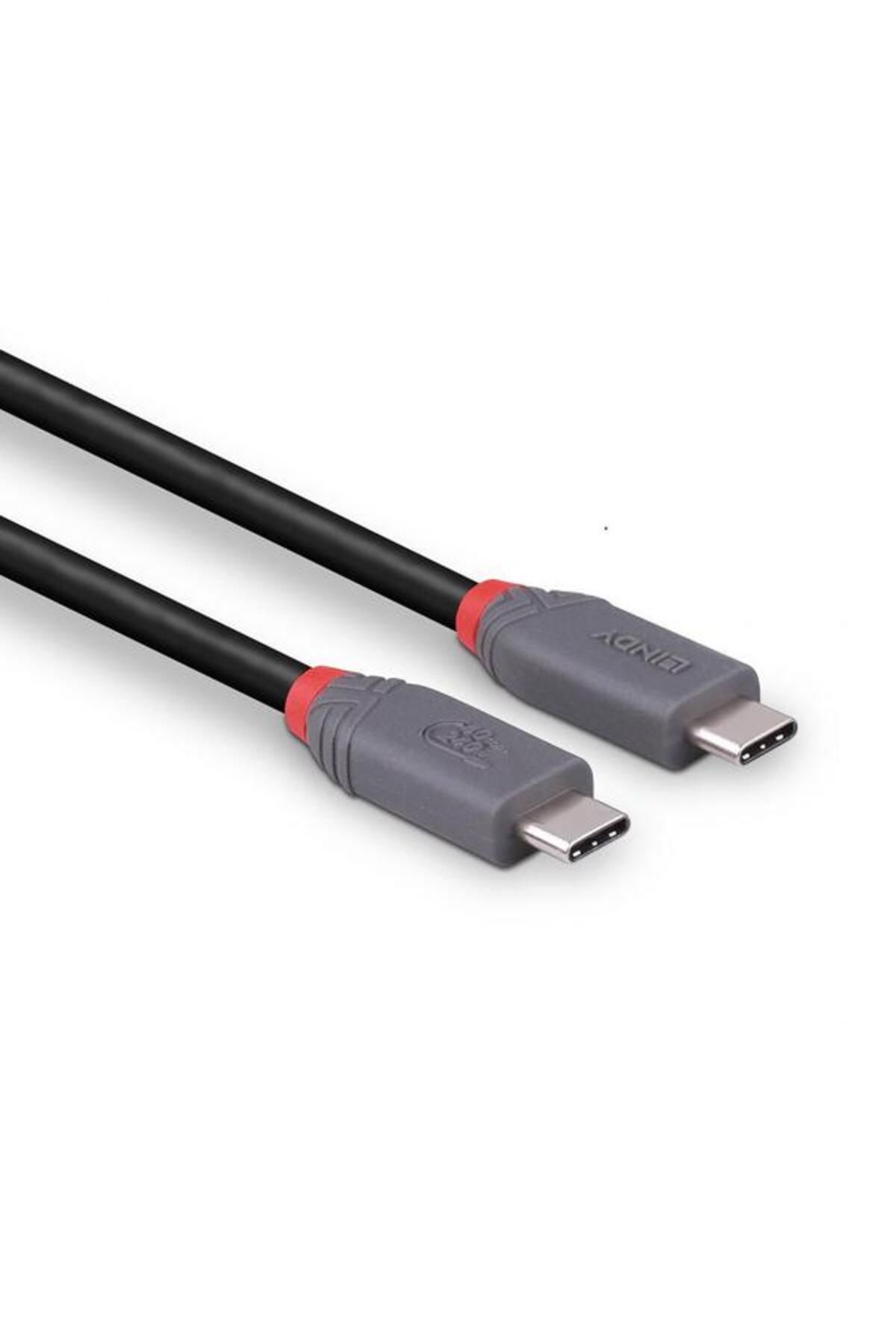 LİNDY-Cablu de date LY-36956, 0.8m, USB4 Tip C, 40Gbps 3