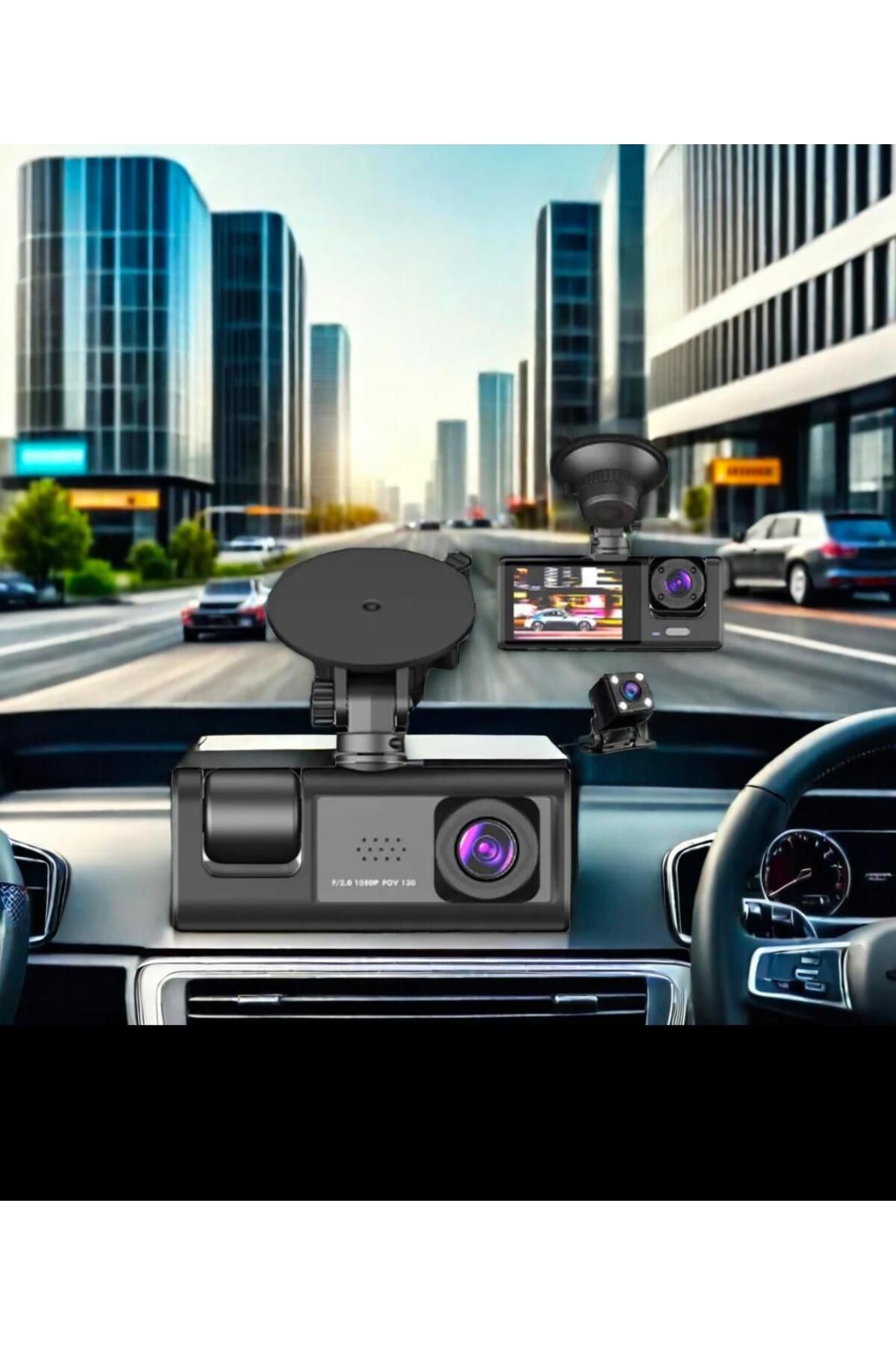 Louluna-Dash cam, Louluna, and 32 GB memory card, Wifi, Android, IOS application, Full HD 1080P 8