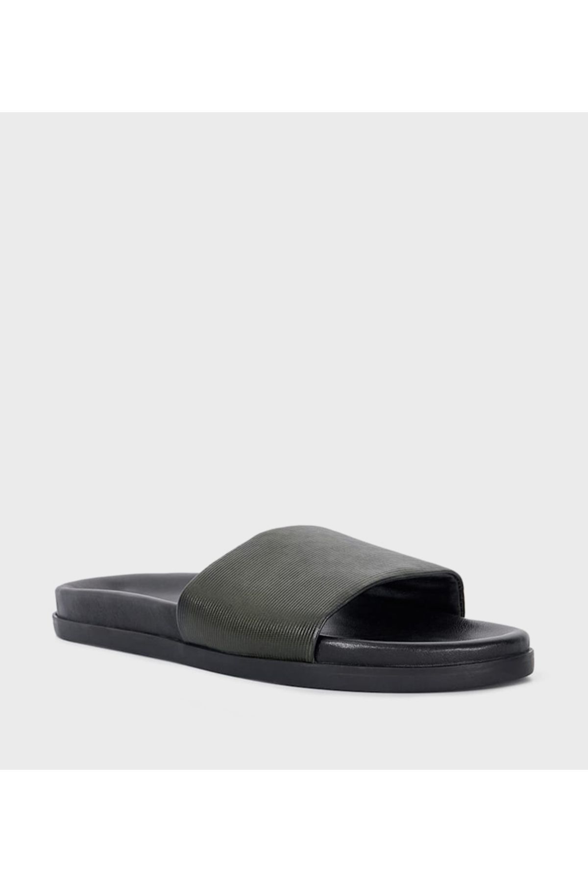 Dune London-MEN'S-LINEAR EMBOSS SLIDE 1