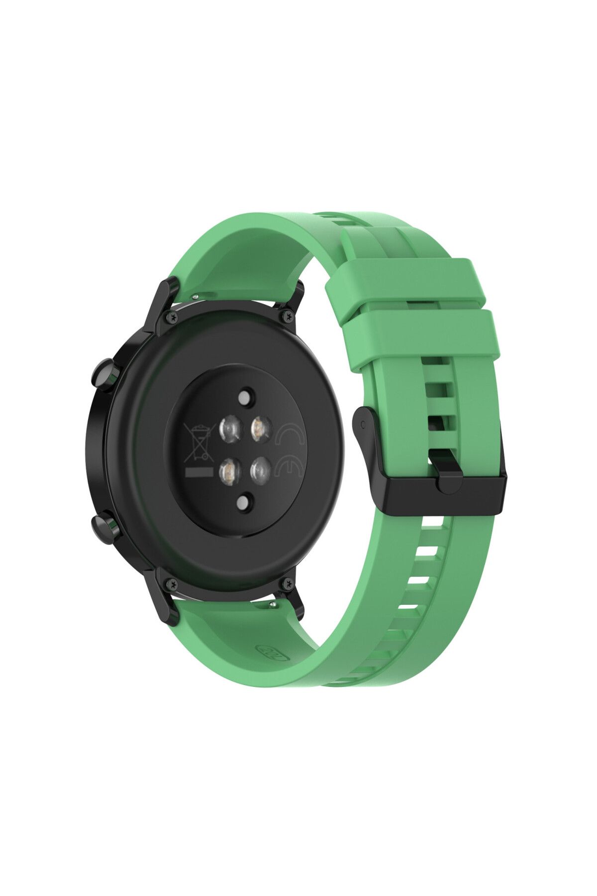 eR D L-Silicone strap compatible with Huawei GT 2, 42mm, mint green, strap width 20mm, eR D L 4
