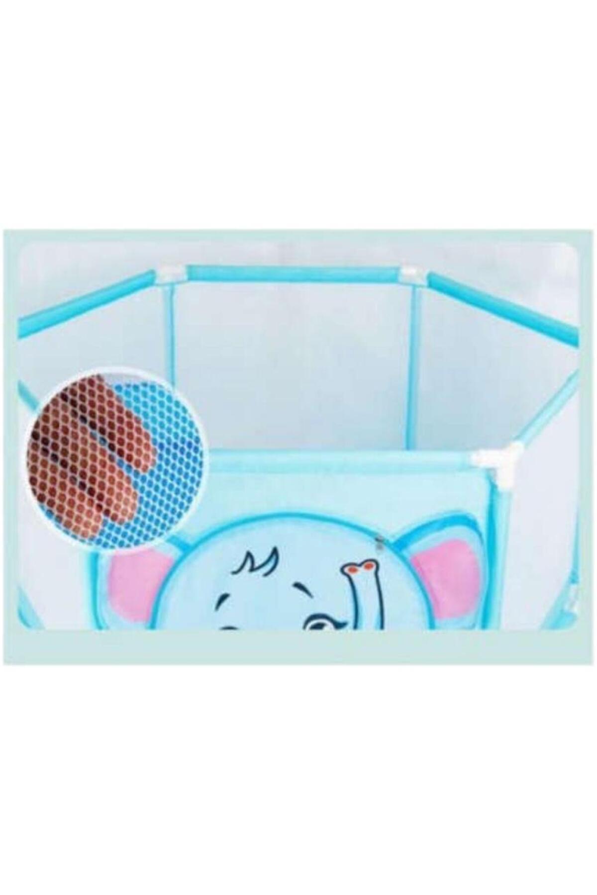 Tıfıl Toys Çocuk Güvenlik Çiti Oyun Alanı Parkı - Oyun Top Havuzu 11599 Yunus Balığı fotoğrafı 3 (önizleme)