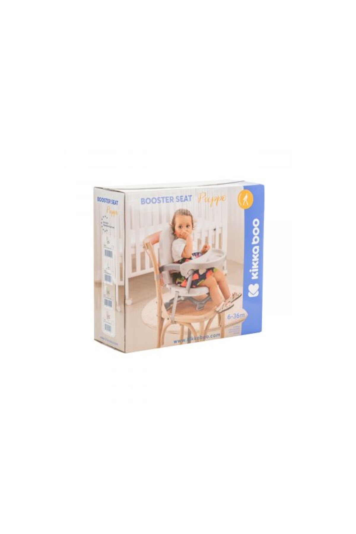 Kikka Boo-KikkaBoo children's table riser with compact folding, soft seat and 4-inch adjustable height 6