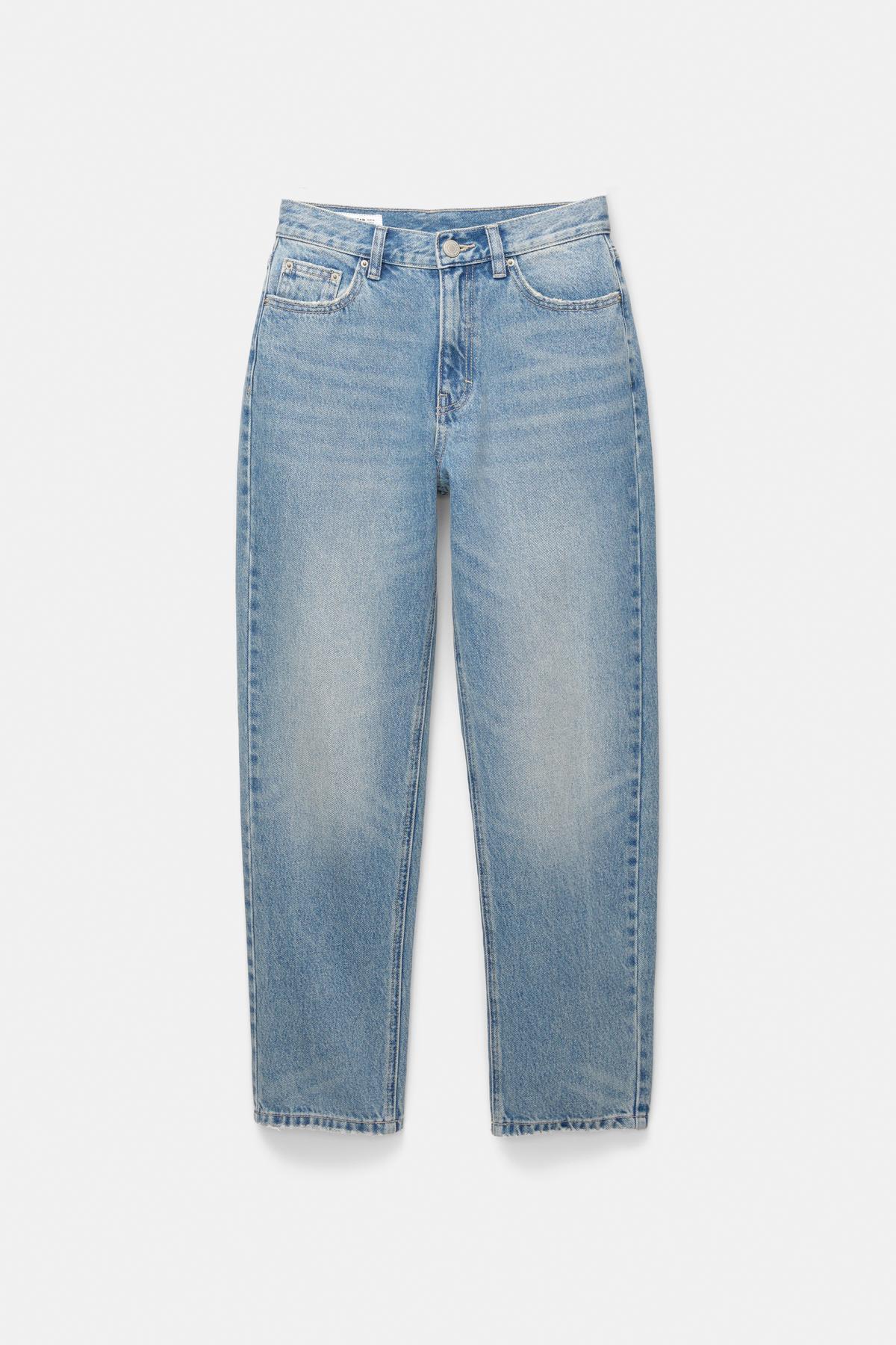 Pull & Bear  Mom fit yüksek bel jean - Görsel 7