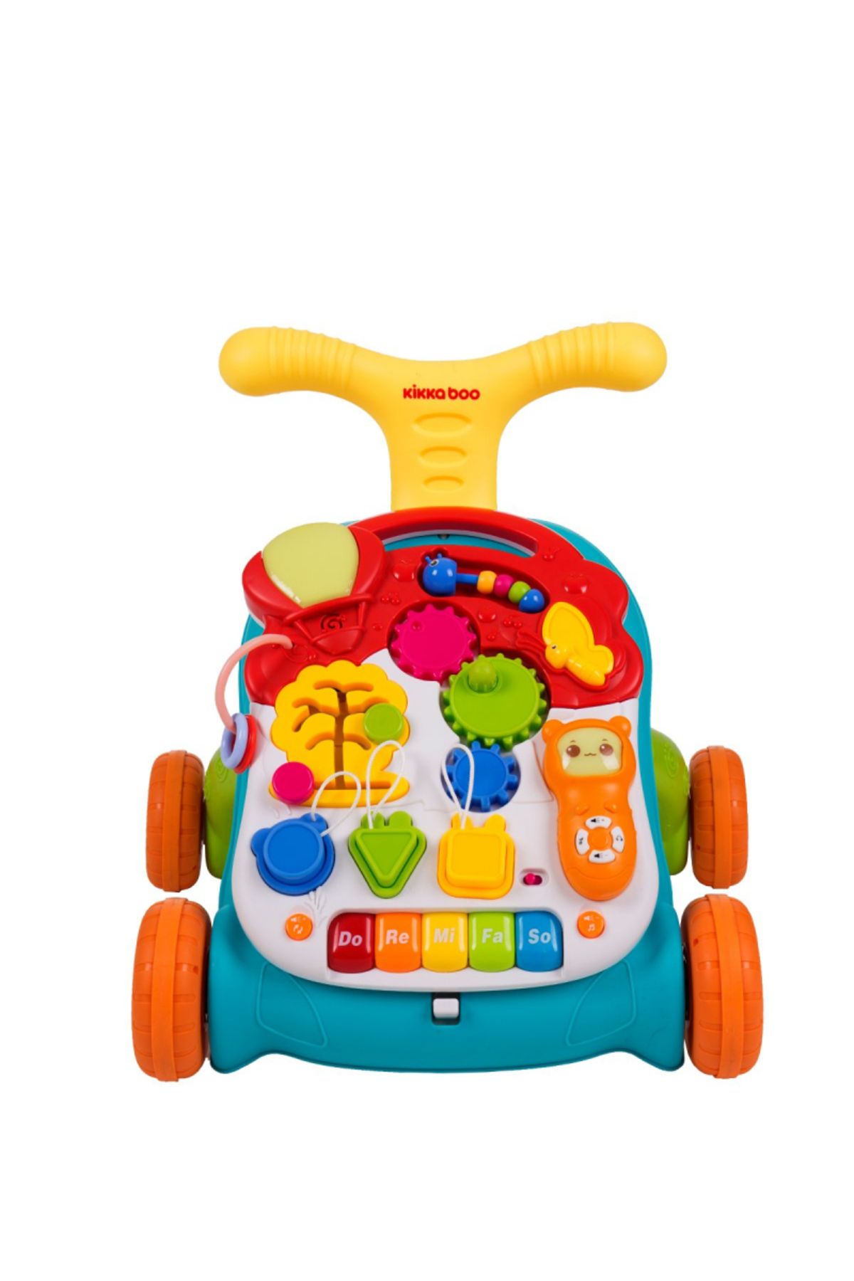 Kikka Boo-Antepremergator KikkaBoo 3IN1 Walk and Learn Green 3