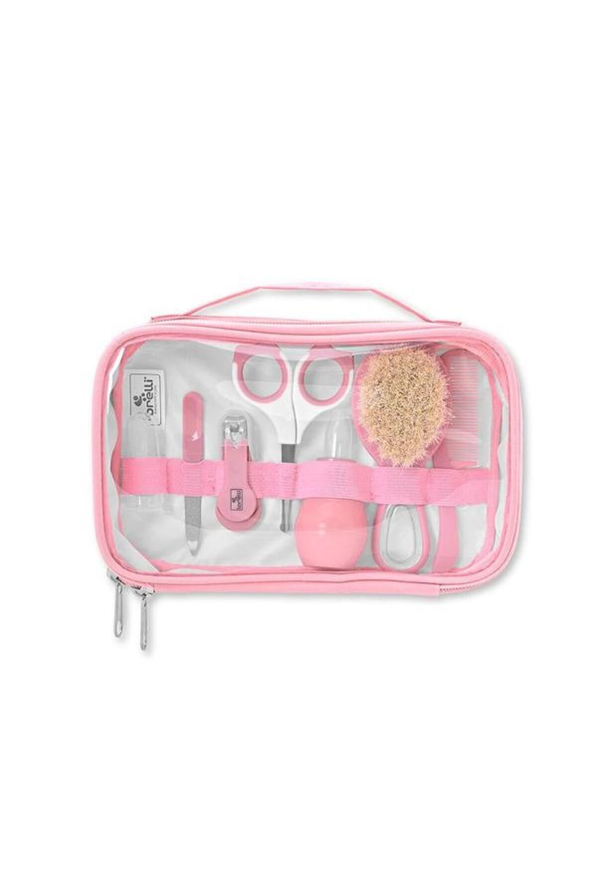 LORELLİ-Set de ingrijire bebelusi Lorelli, 7 produse esentiale, 0 luni+, Roz 1