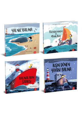 Redhouse Kidz Yayınları Benji Davies 4 Serilik Okuma Kitapları