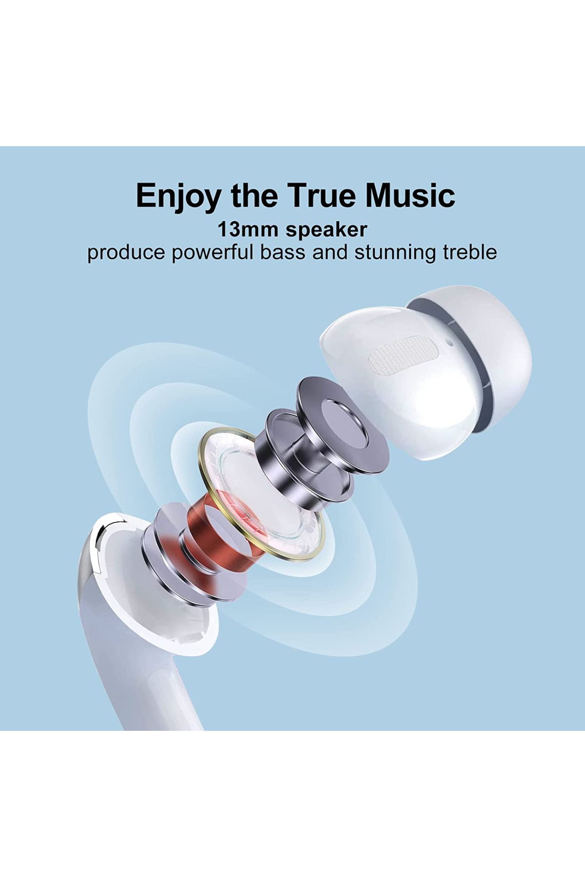 Smart Vibe-ViBE™ MOOD-X08 - Casti Wireless Active Noise Cancelling, Bluetooth 5.3, Autonomie 60h, Soft Purple 6