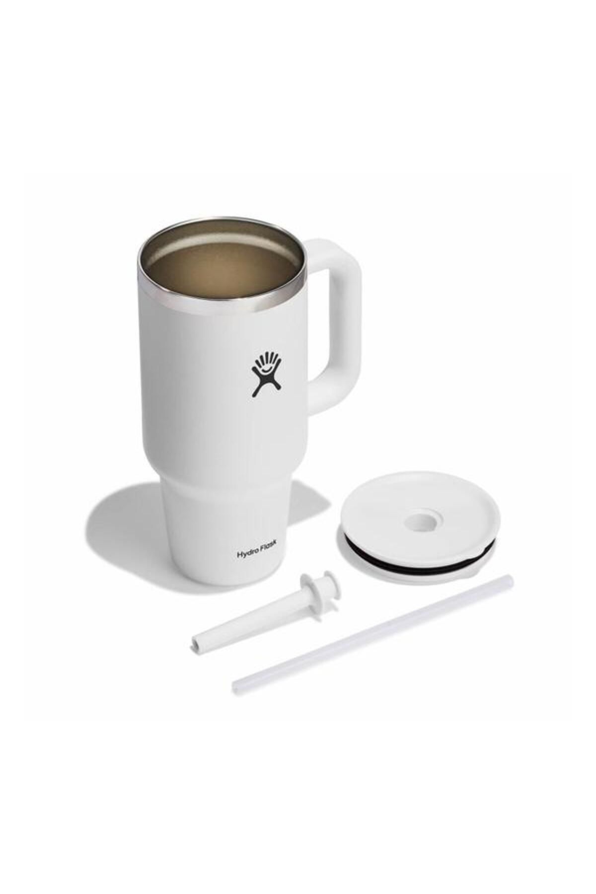 Hydro Flask-Pahar termos Hydro Flask All Around Travel White, inox, 950ml 4