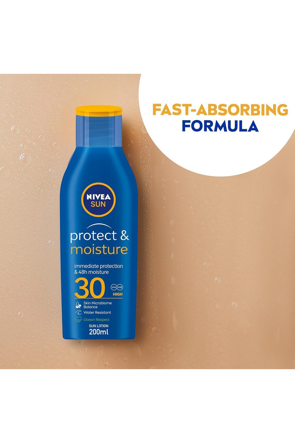 NIVEA-Sun Lotion SPF 30, Protects Against UVA/UVB Rays, 200ml 7