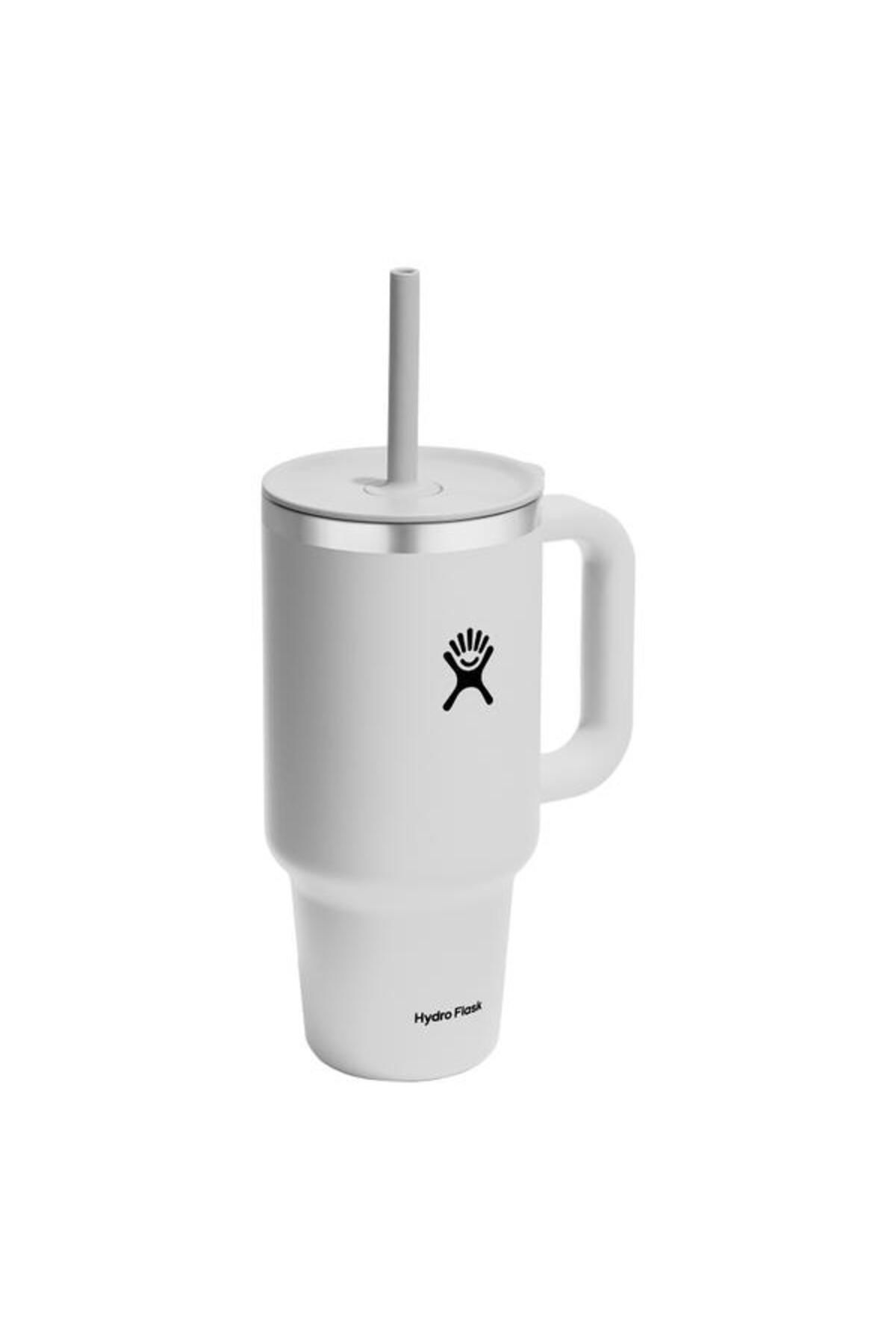 Hydro Flask-Pahar termos Hydro Flask All Around Travel White, inox, 950ml 3