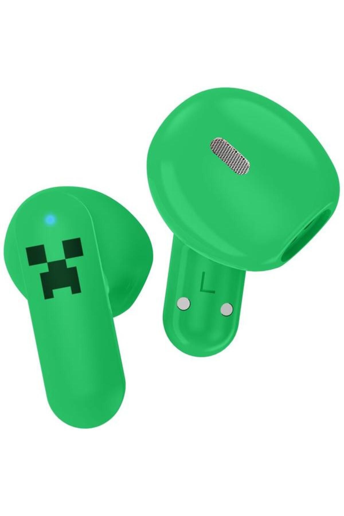OTL-Casti True Wireless Technologies MINECRAFT CREEPER SLIDE, Bluetooth, Autonomie 6 ore, Control ta 8