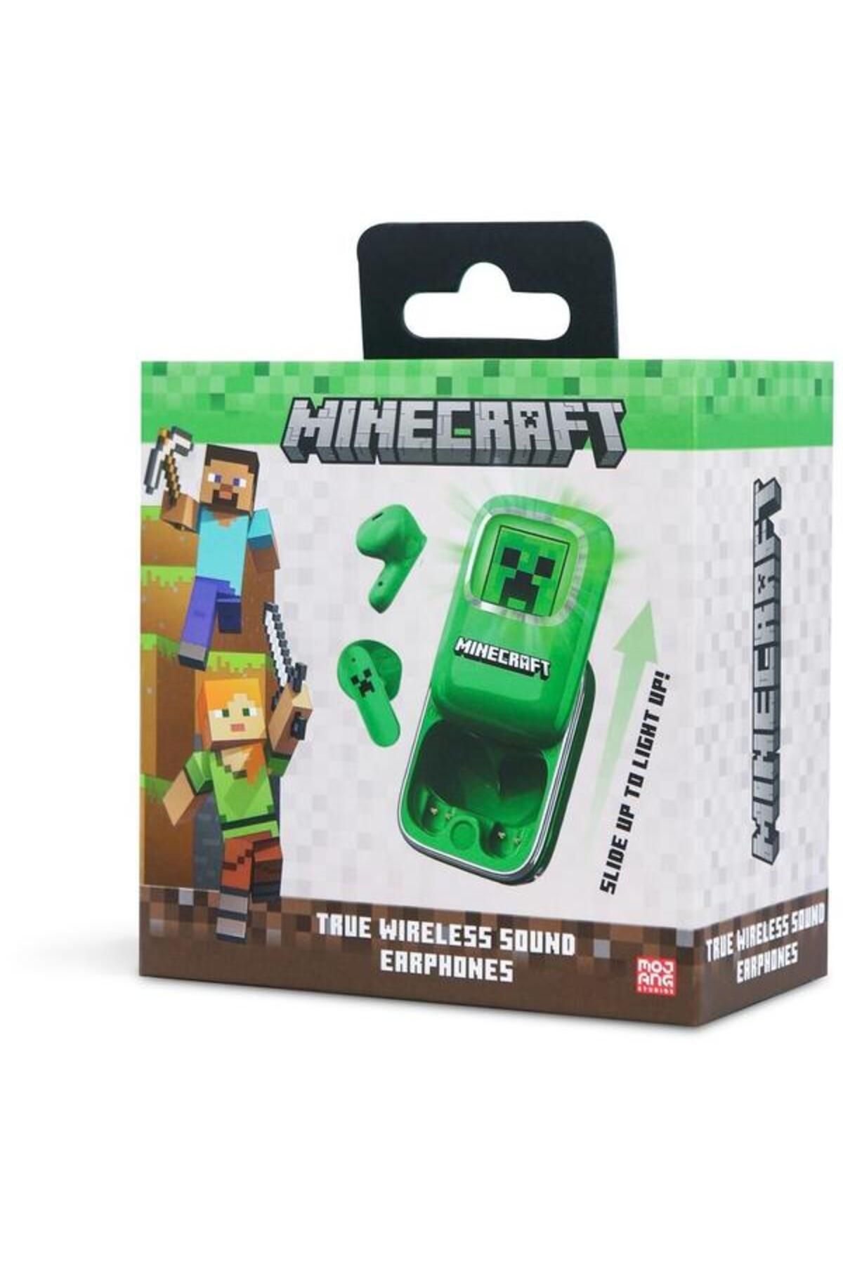 OTL-Casti True Wireless Technologies MINECRAFT CREEPER SLIDE, Bluetooth, Autonomie 6 ore, Control ta 5