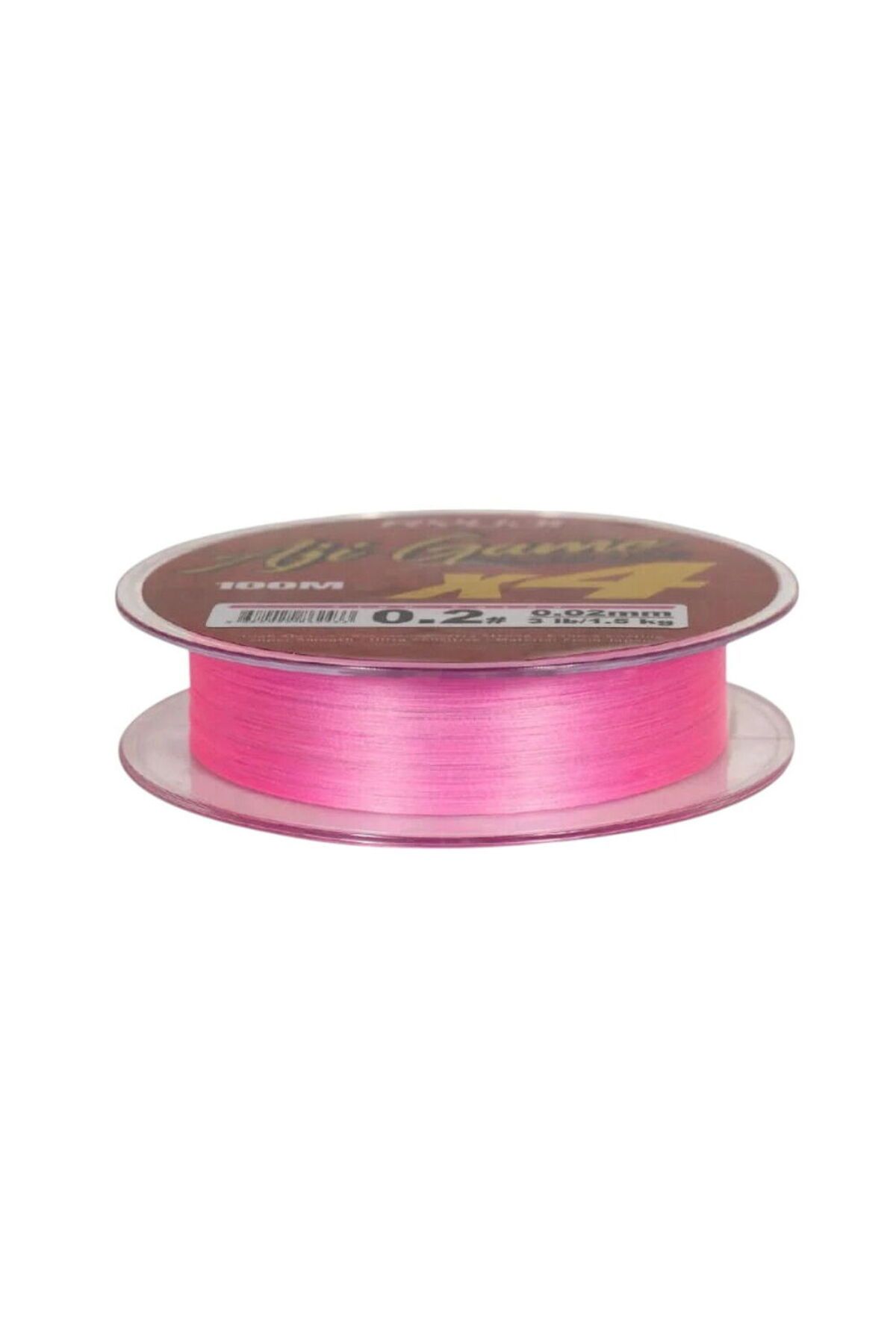 Ryuji-Aji Game 4X 0.02 mm 100 Meters Pink Thread Fishing Line 2