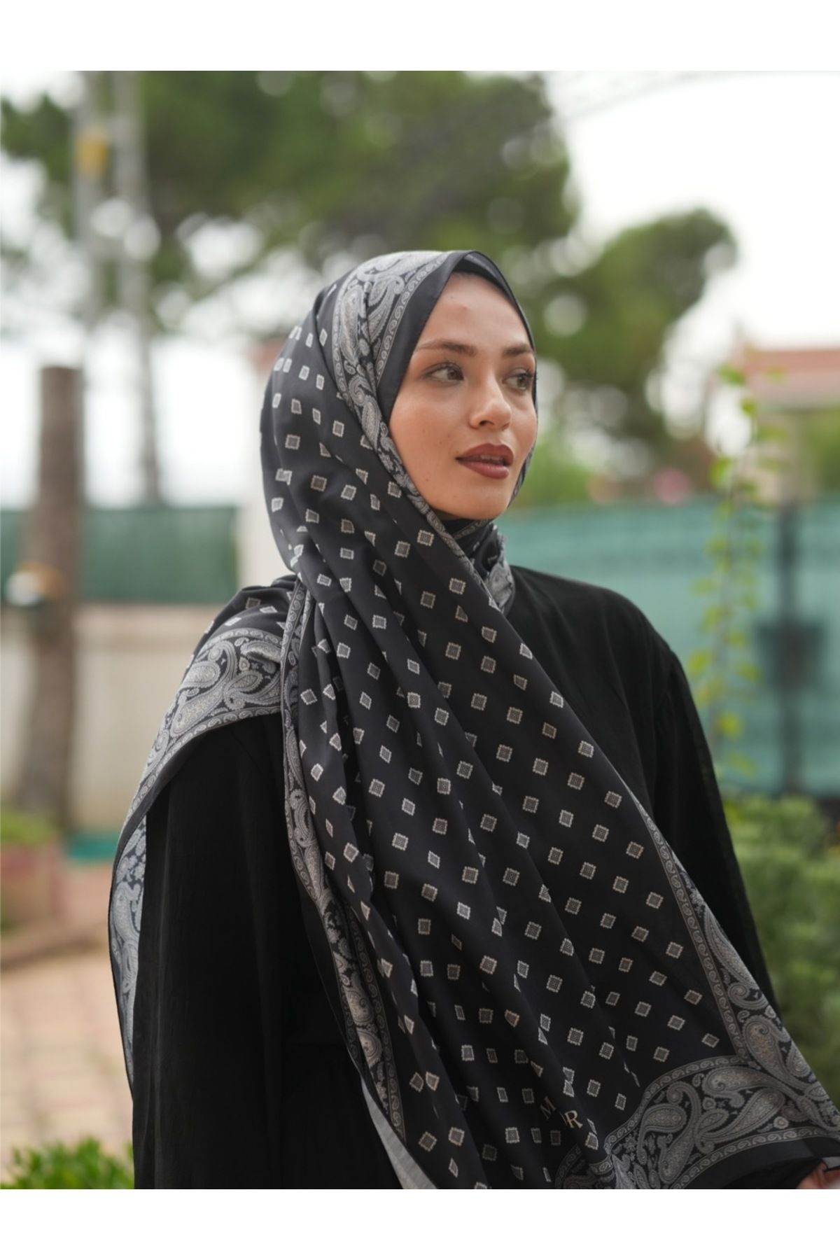 MONOOR-Ethnic Pattern Soft Shawl 2