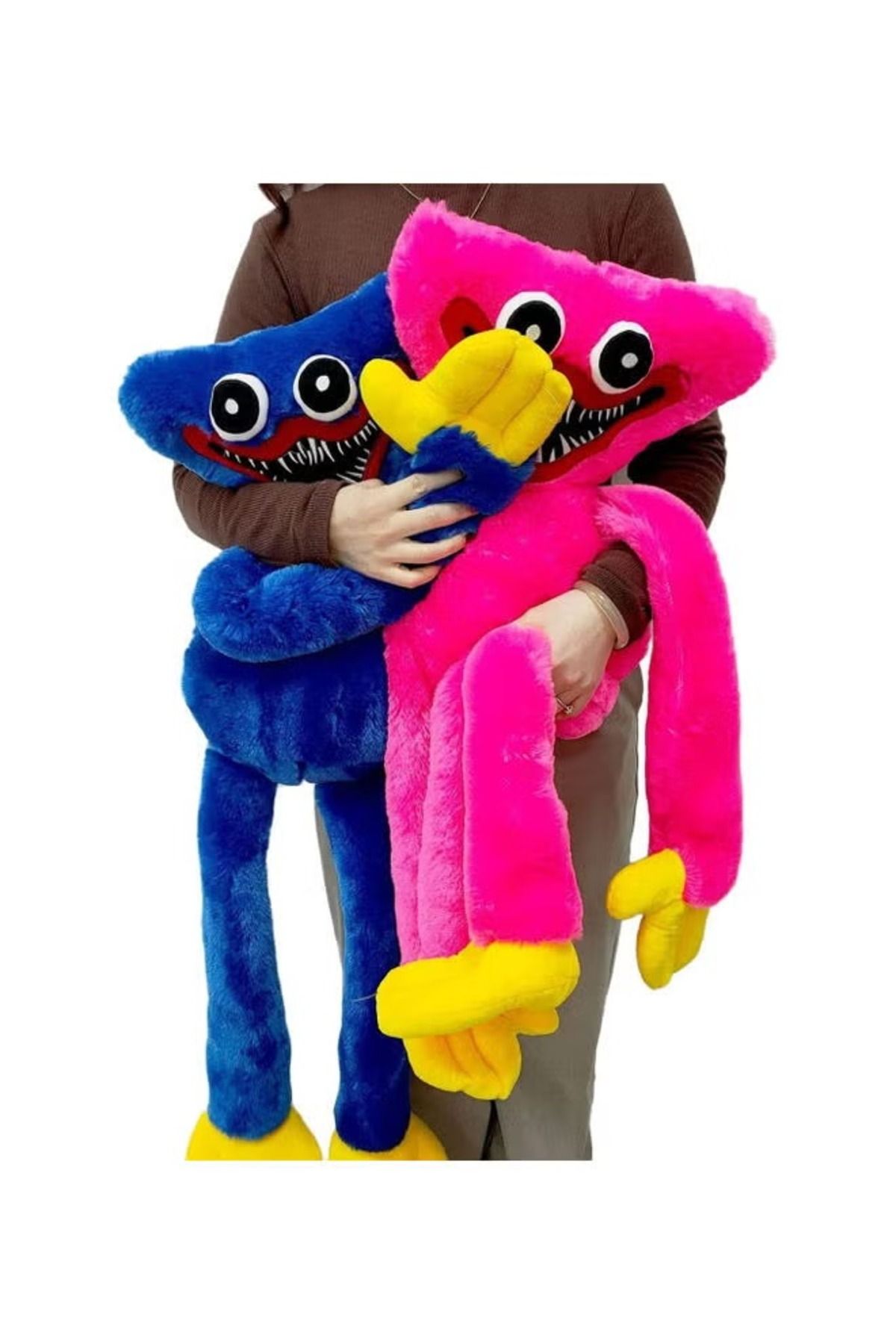 rexa-Poppy Playtime Huggy Wuggy Plush Toy – 100cm Soft & Cuddly Horror Game Character 5