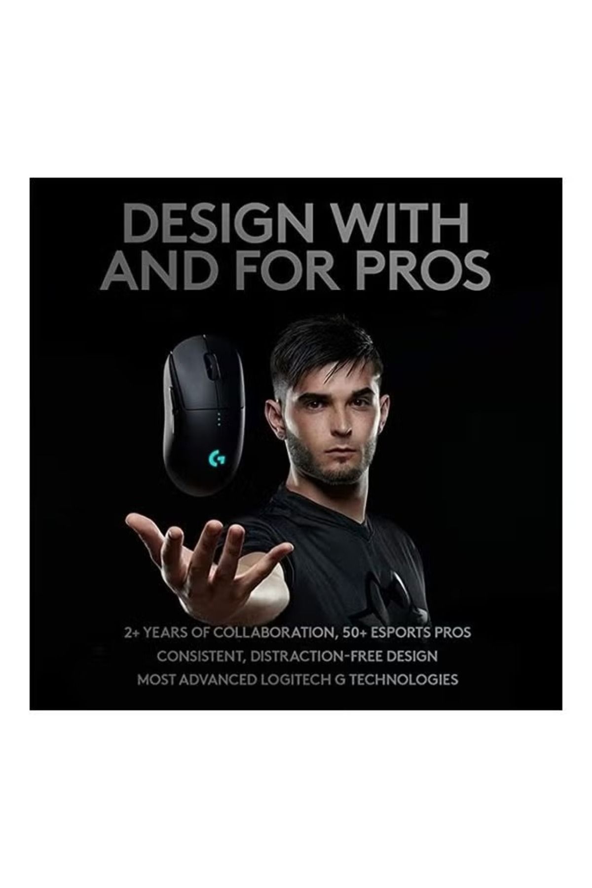 Logitech G-ماوس الألعاب اللاسلكي G-Pro - خفيف الوزن للغاية مع مستشعر دقيق 2
