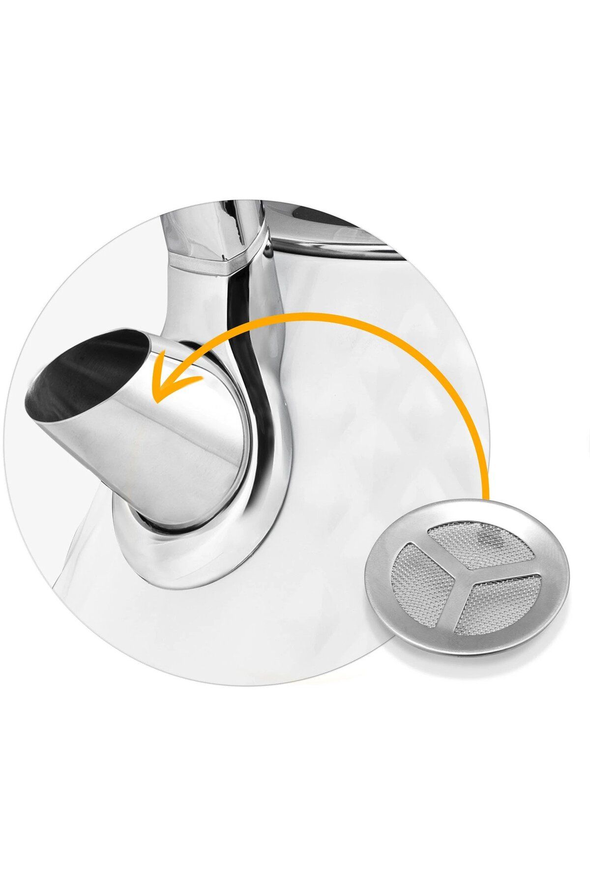 Berdsen-Kettle with 360 degree rotating base, illuminated switch, 29 cm x 23 cm, white 2