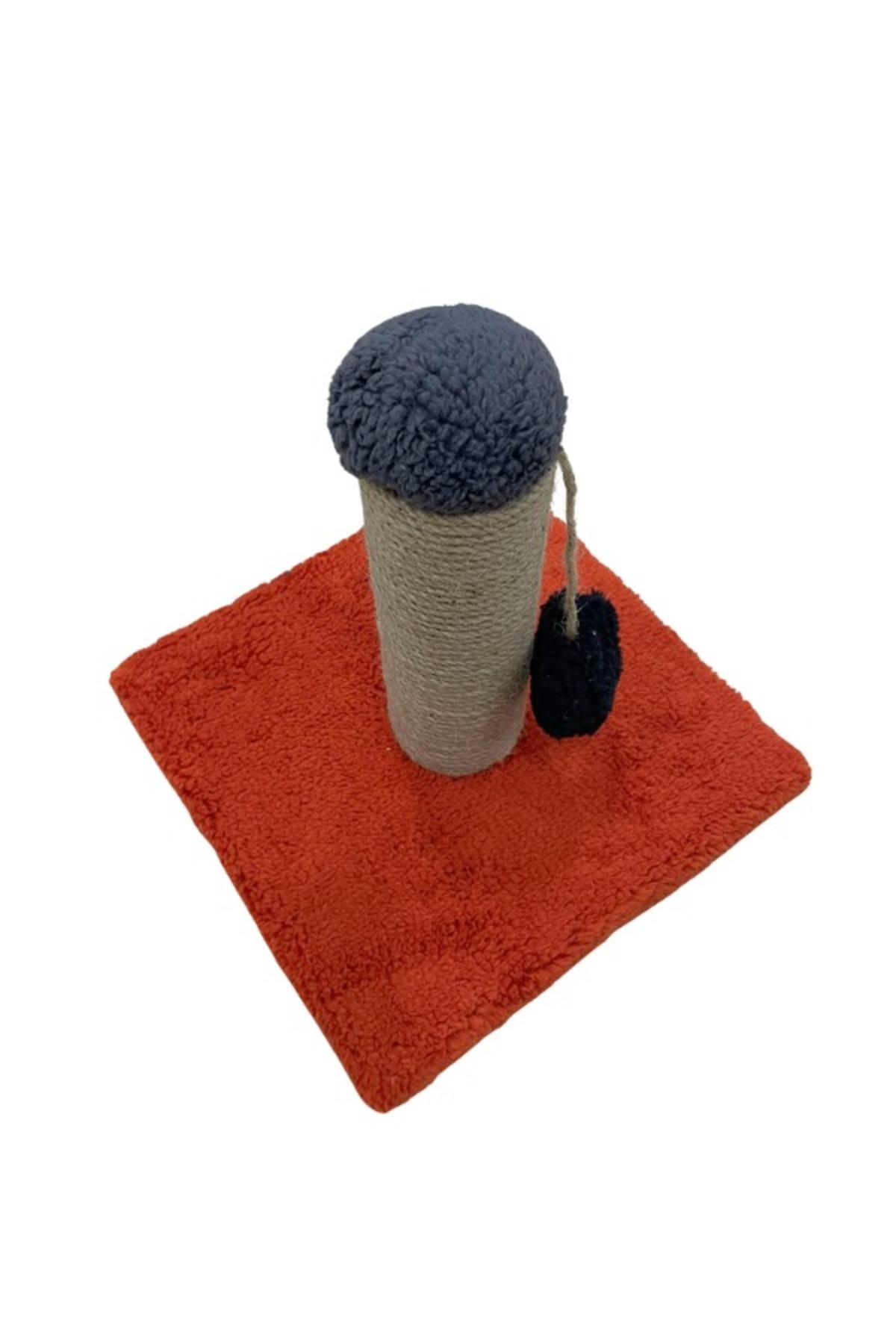 Komano Pontika-Kitten Exercise Scratching Stick Welsoft Fabric Covered 1St Class Jut Rope 4