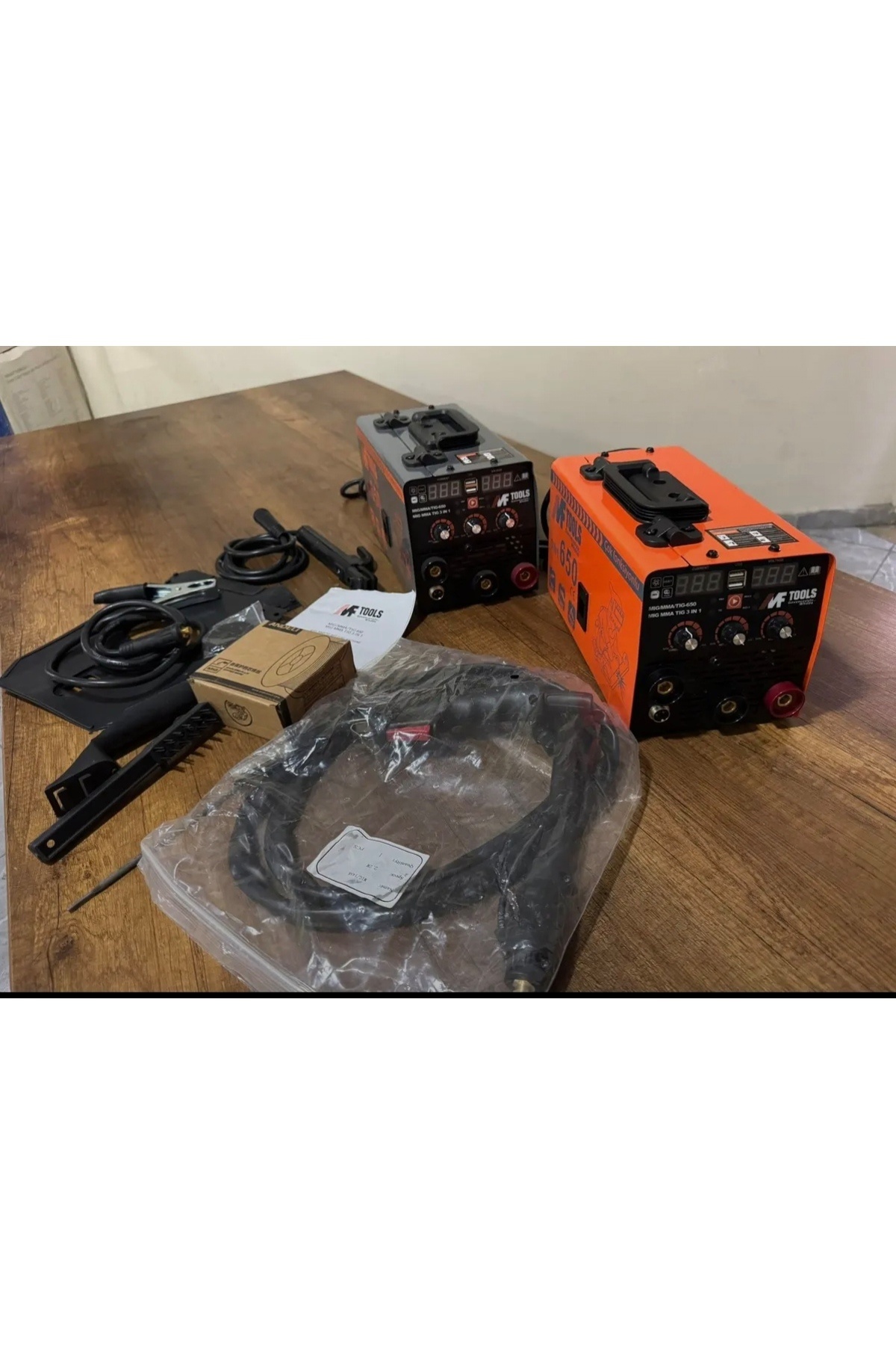 shop MF TOOLS 650 AMPER 3 FONKSİYONKLU GAZSIZ GAZALTI KAYNAK MAKİNASI