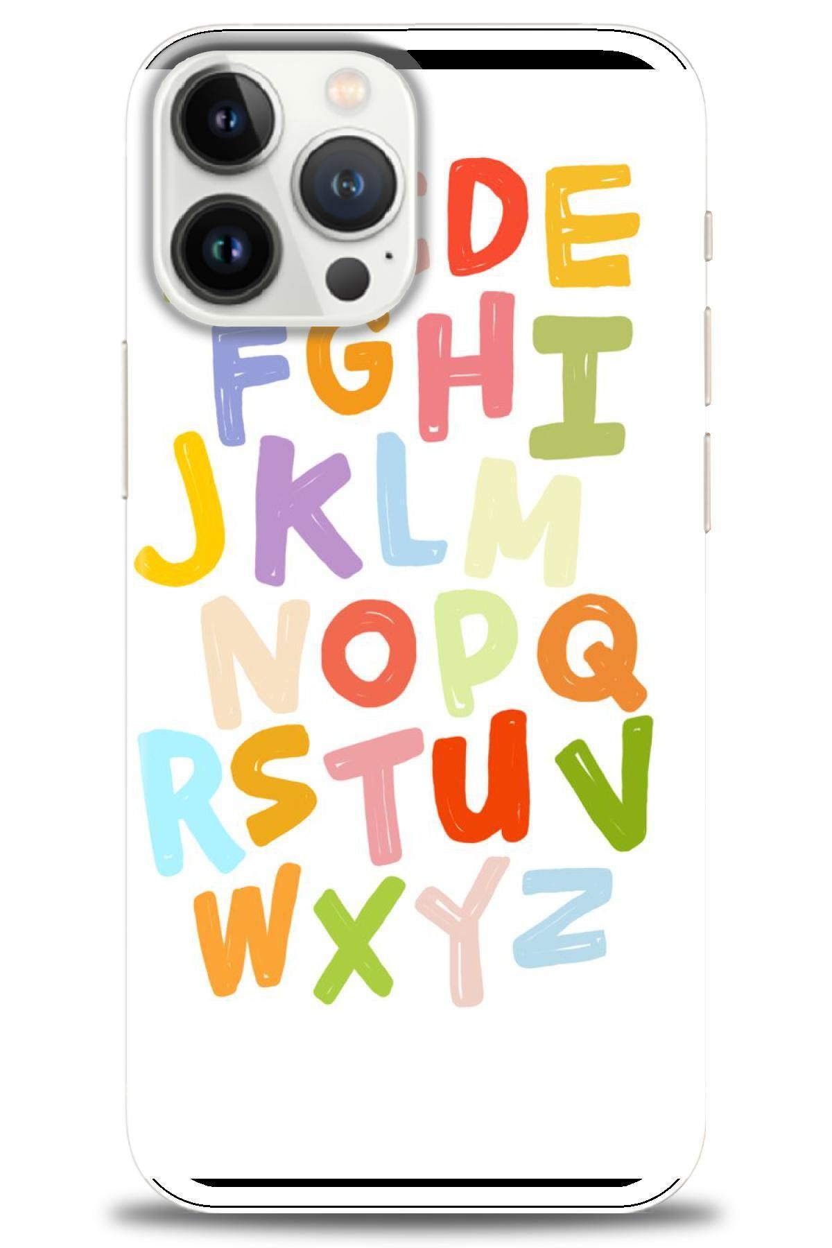 MRCİLETİSİM-Tecno Spark 10 Case Hd Printed Case - Alphabet 1